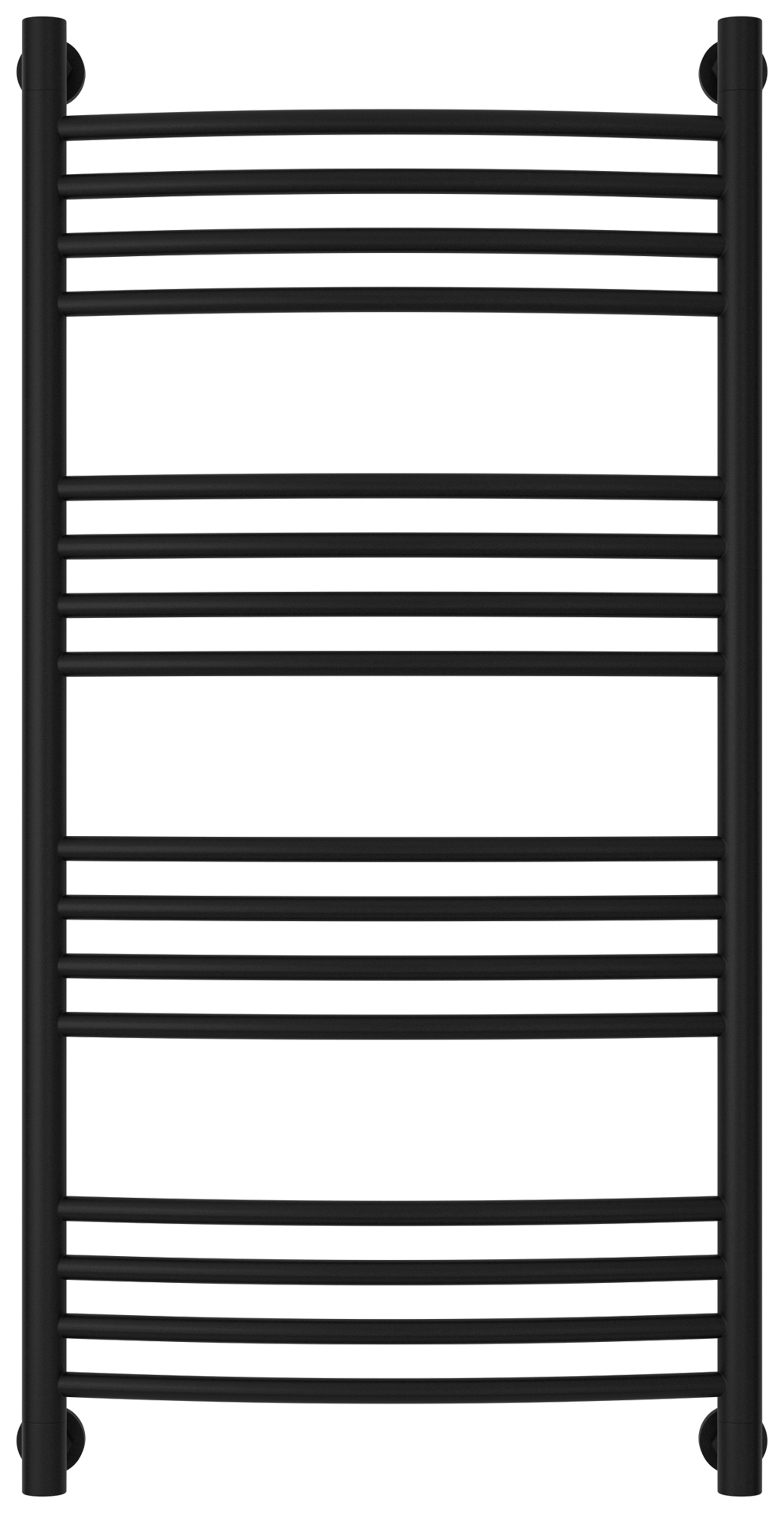Водяные полотенцесушители Сунержа DESIGN ДР "Богема+" 1000х500 (Матовый чёрный)