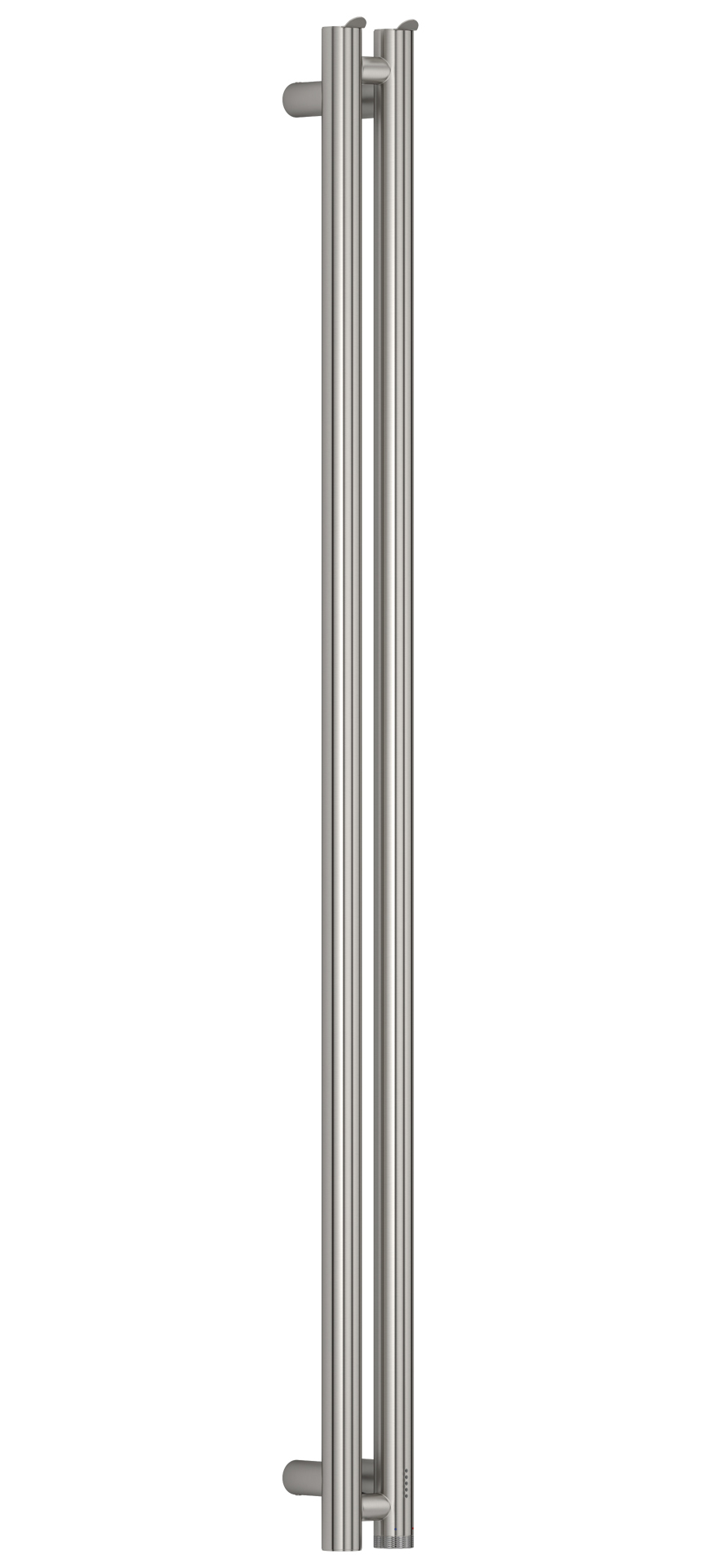 Электрические полотенцесушители Сунержа DESIGN ЭПС "НЮАНС 4.0" 1200х53 правый (Брашированная сталь)