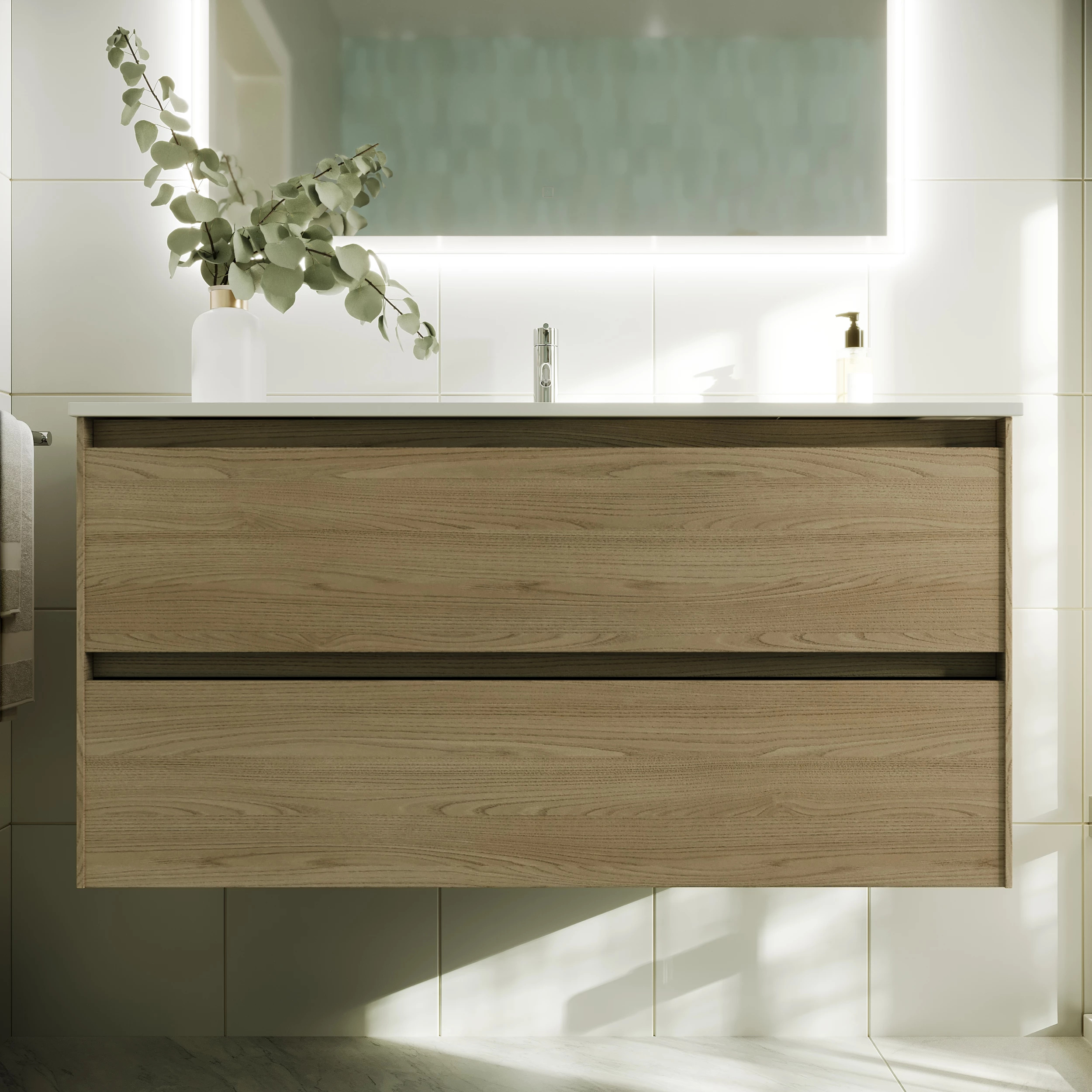 Тумба под раковину Sancos Сто (Cento) CN100KE 100x45x50 doha soft