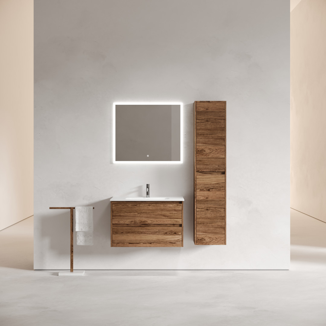 Тумба под раковину Sancos Либра (Libra) LB80ECH 80x45x50 дуб чарльстон