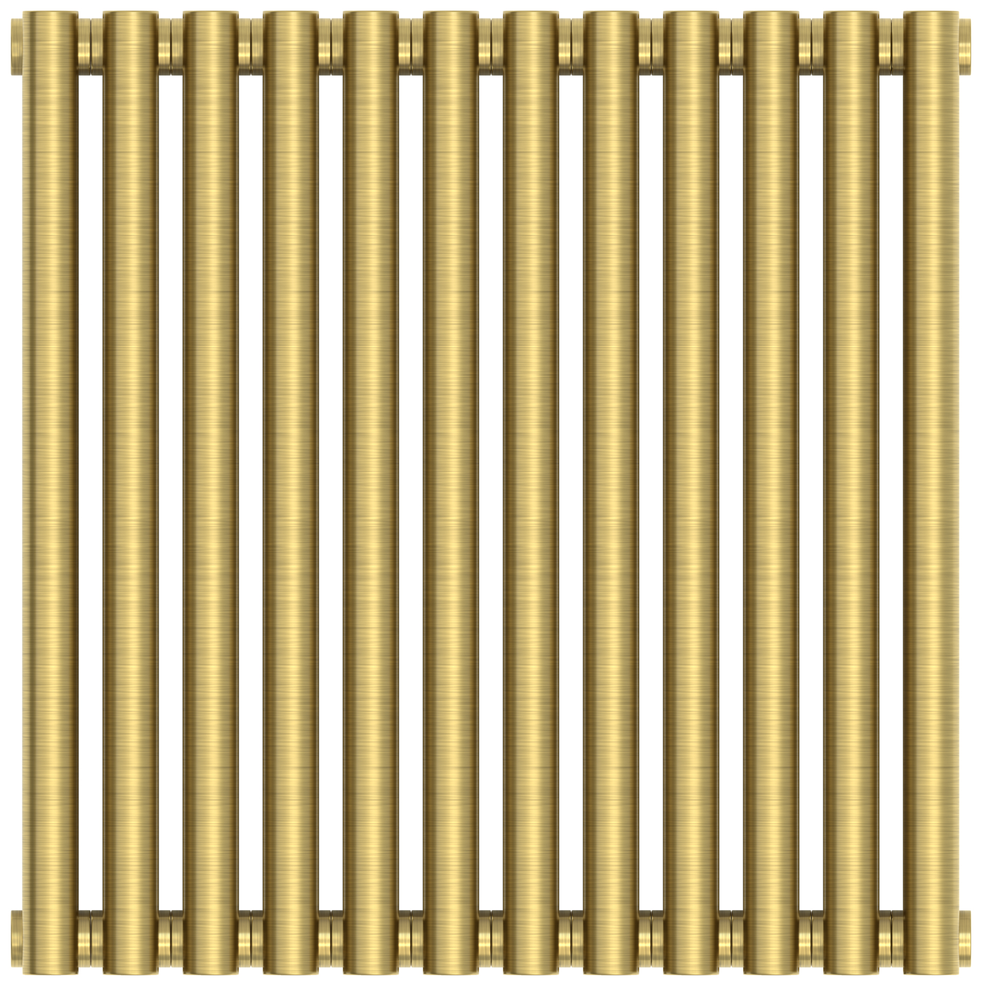 Радиаторы Сунержа DESIGN ДР ЭСТЕТ-00 н/ж 500х540 / 12 сек (Состаренная латунь)