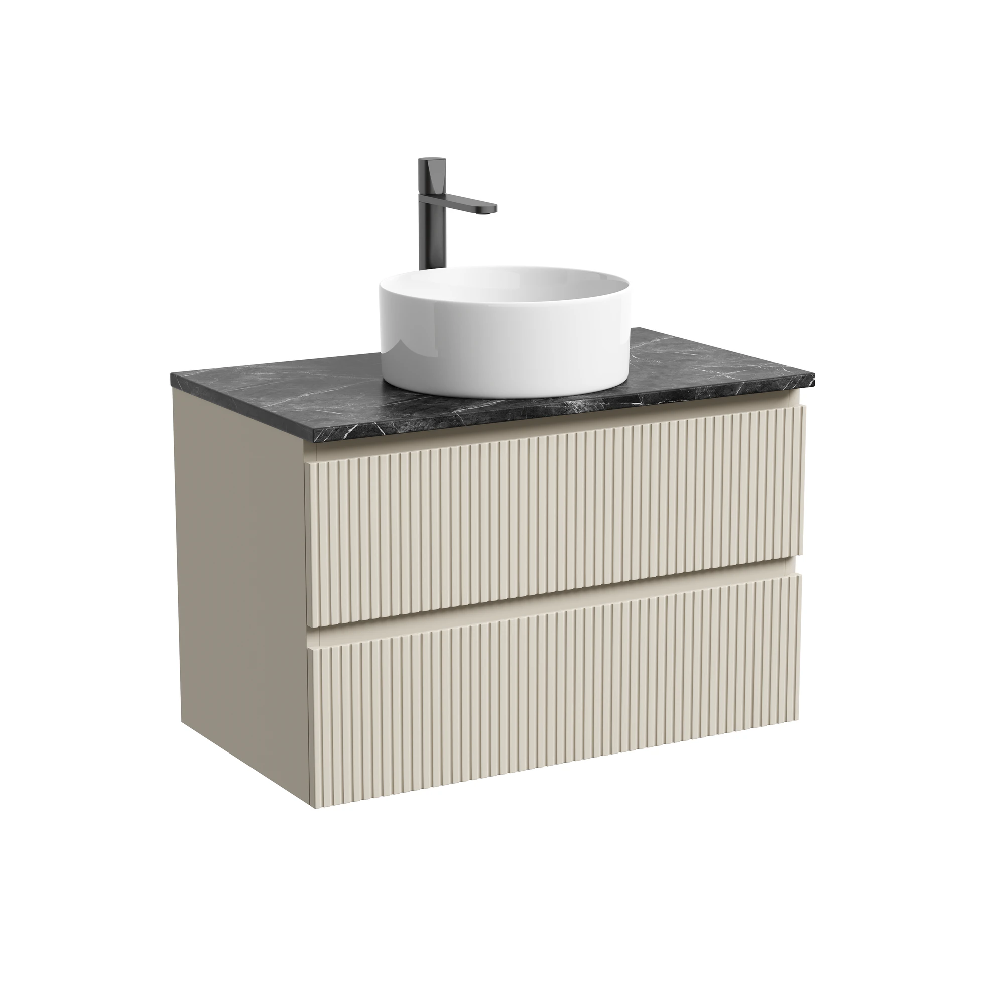 Тумба под столешницу Sancos Сноб T (Snob T) SNT80CE 80x45x50 бежевый матовый (beige soft)