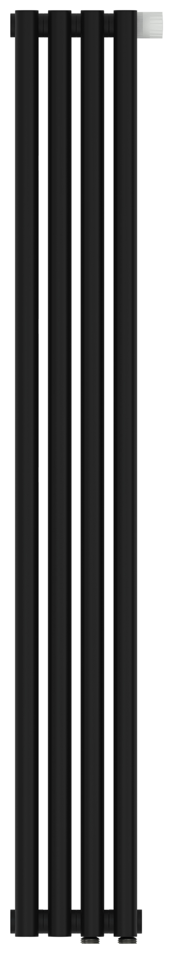Радиаторы Сунержа DESIGN ДР ЭСТЕТ-11 н/ж EU50 1200х180 / 4 сек (Матовый чёрный)