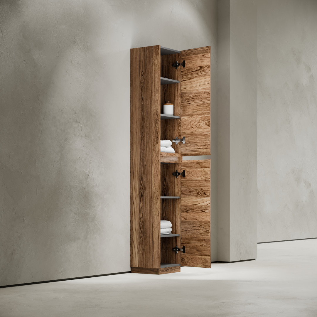 Шкаф-пенал Sancos Либра напольная (Libra Floor) PLB35FECH 35x30x190 дуб чарльстон