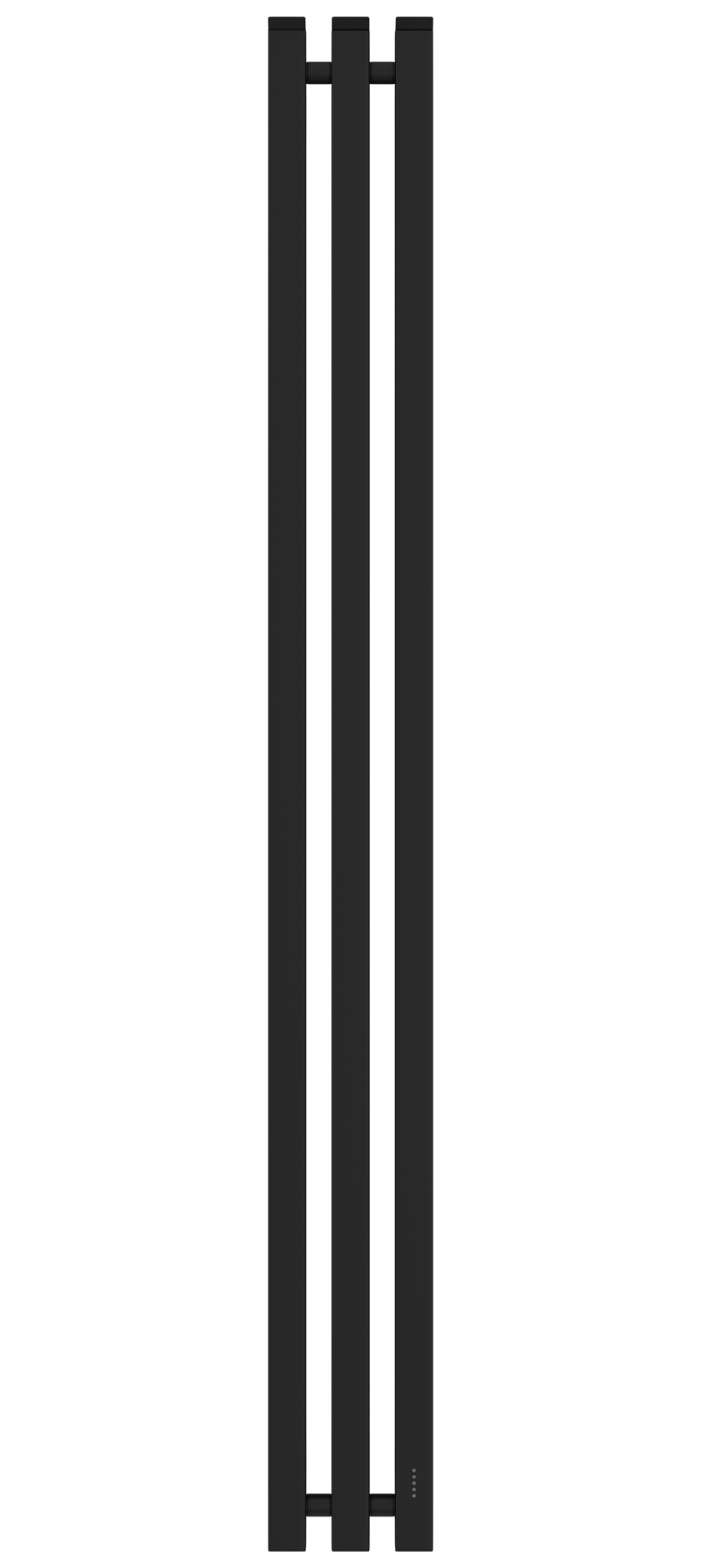 Электрические полотенцесушители Сунержа DESIGN ЭПС "ВЕРДИКТ 4.0" 1200х100 правый (Матовый чёрный)