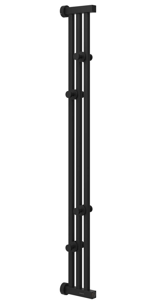Электрические полотенцесушители Сунержа DESIGN ЭПС "ХОРДА 4.0" 1200х166 (Тёмный титан муар)