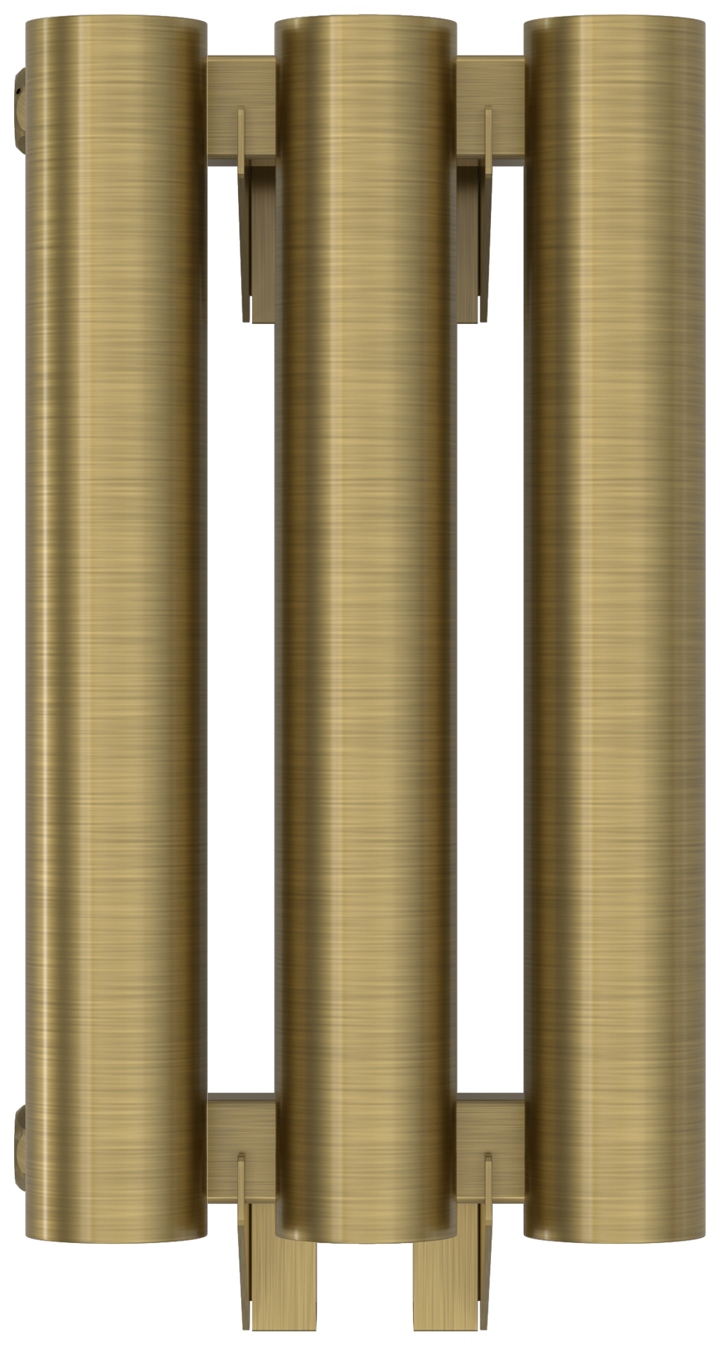 Радиаторы Сунержа DESIGN ДР КУМИР-0 н/ж  300х190 / 3 сек (Состаренная латунь)