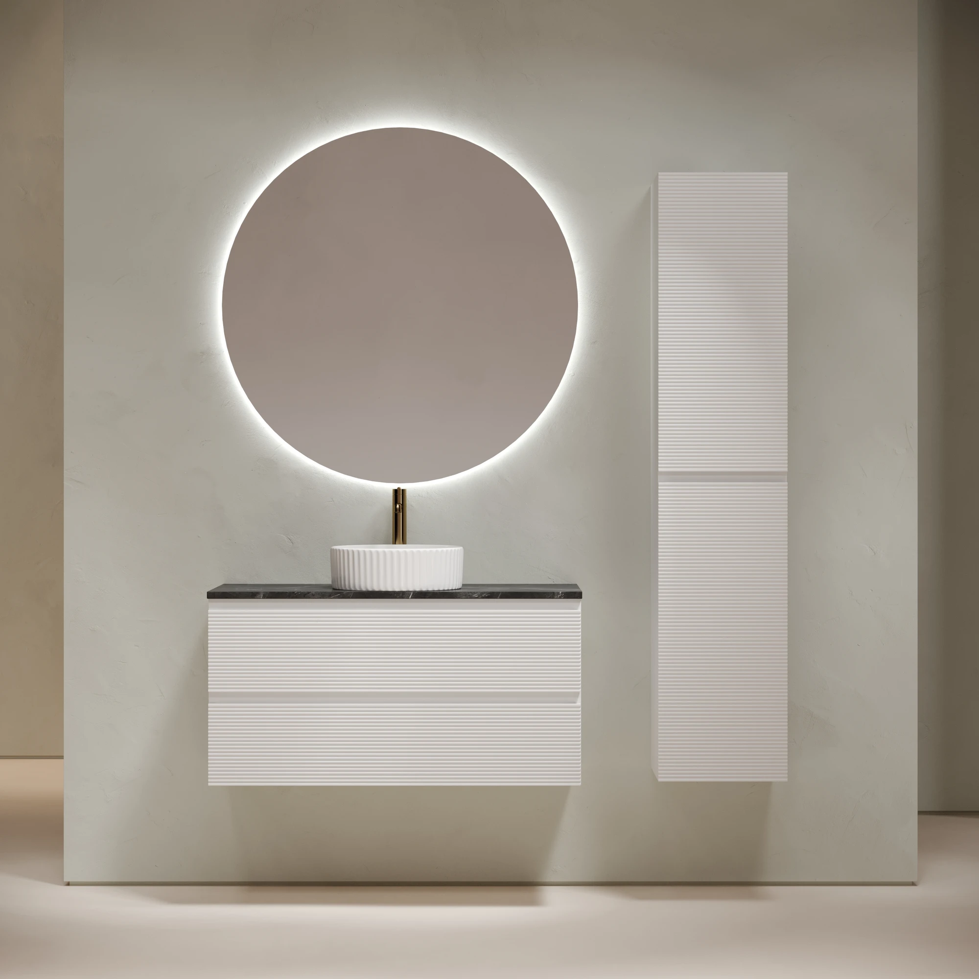Тумба под столешницу Sancos Фолк (Folk) FL100W 100x45x50 белый матовый (bianco)