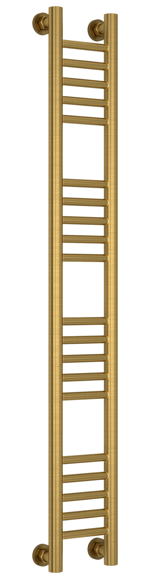 Водяные полотенцесушители Сунержа DESIGN ДР "Богема+" прямая 1200х150 (Состаренная латунь)