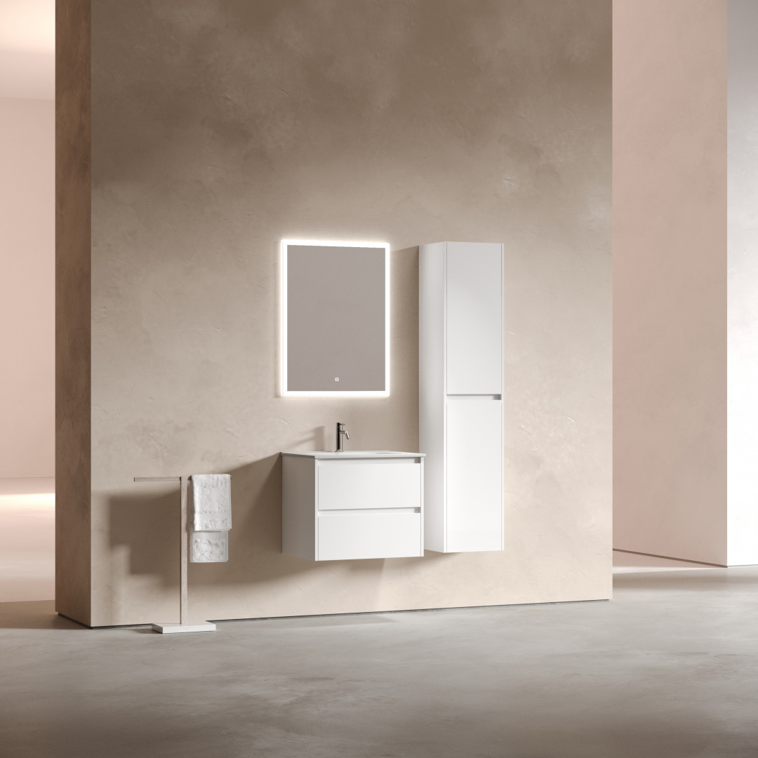 Тумба под раковину Sancos Либра (Libra) LB60W 60x45x50 белый глянцевый