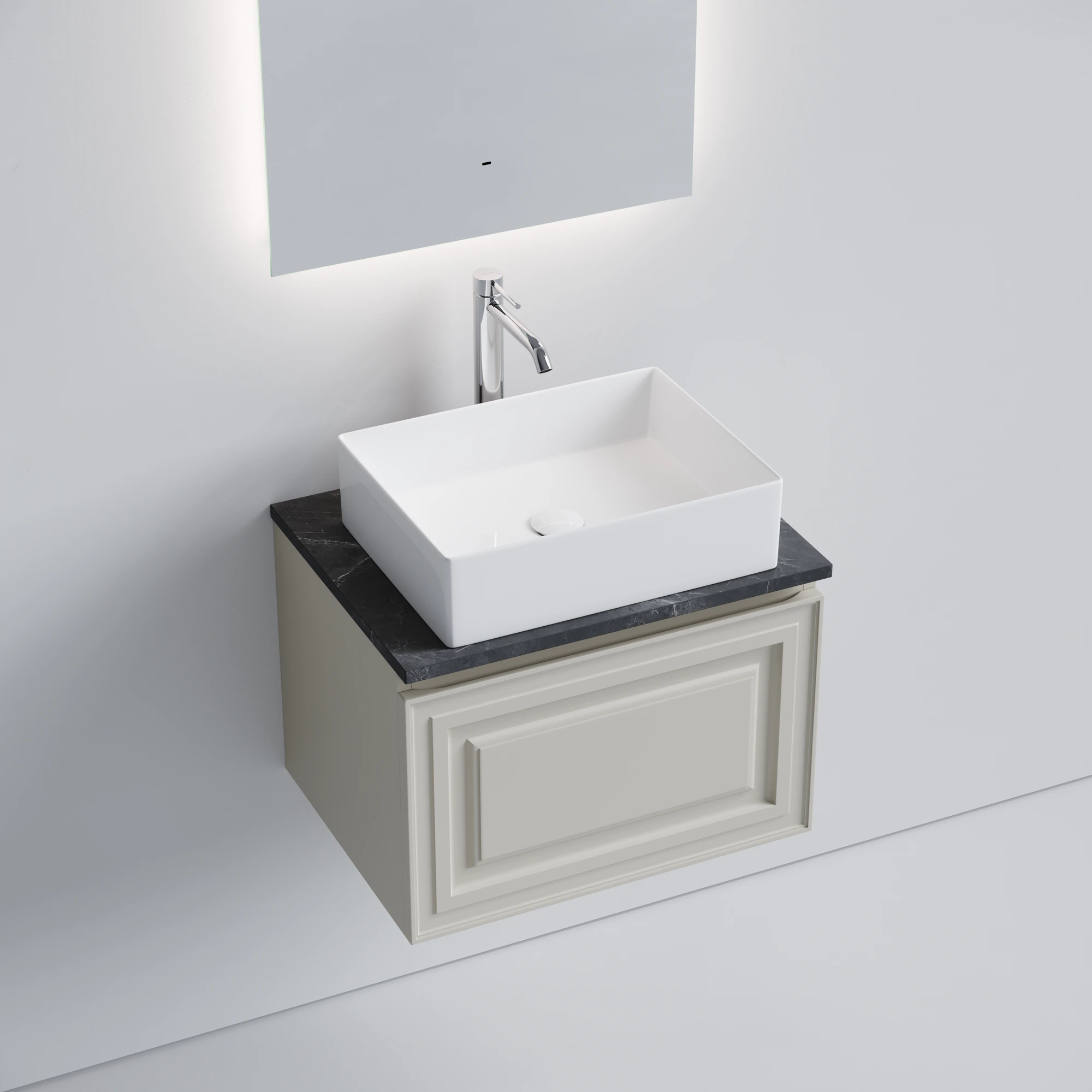 Тумба под столешницу Sancos Самая (Very) VR60CE 60x45x40 бежевый матовый (beige soft)