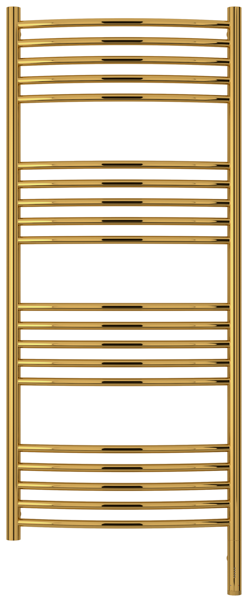 Электрические полотенцесушители Сунержа DESIGN РЭБ БОГЕМА 3.1 1200х500 МЭМ правый (Золото)