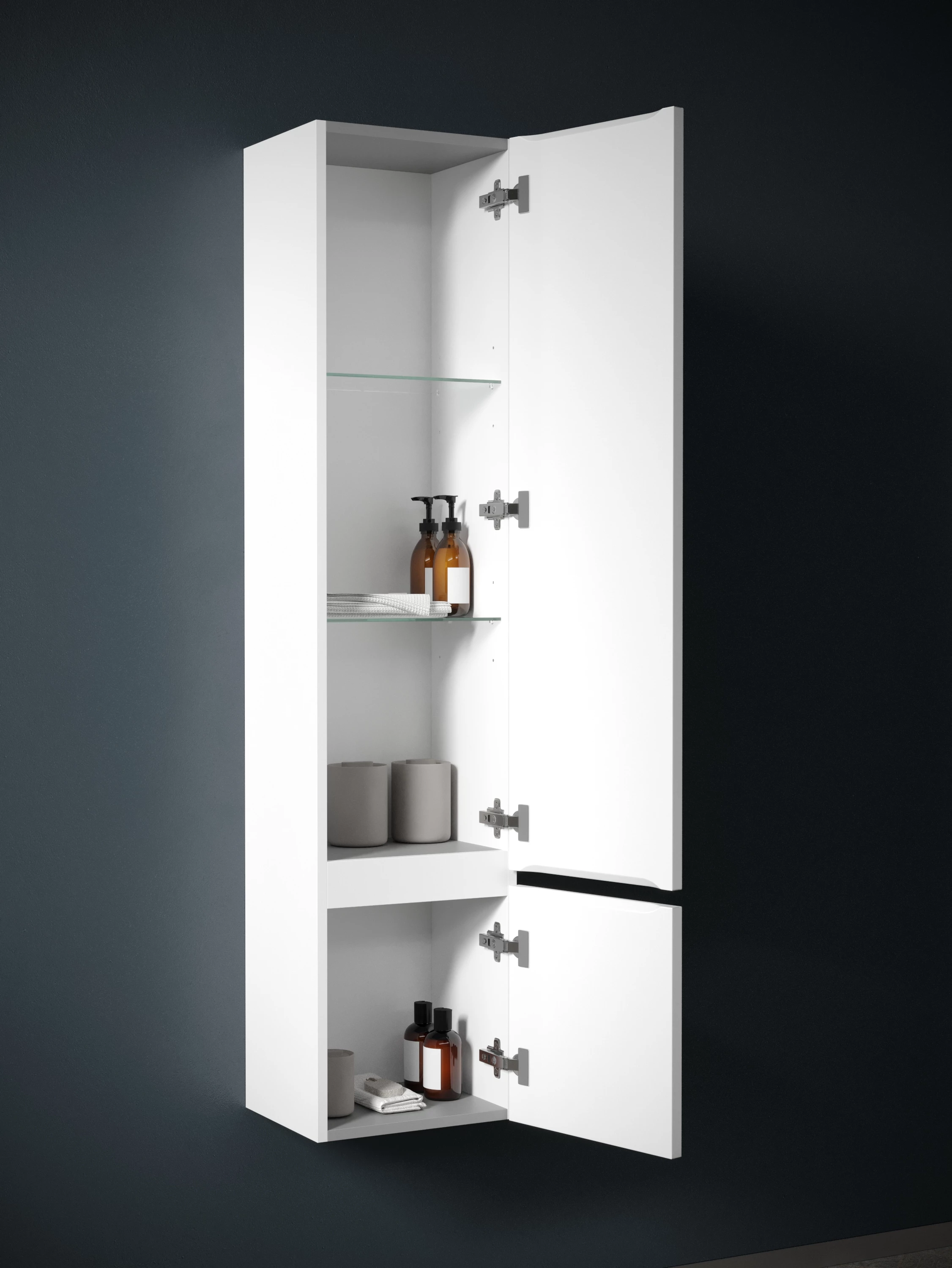 Шкаф-пенал Sancos Самая (Very) PVR35RW 35x30x160 белый матовый (bianco) - фото 5