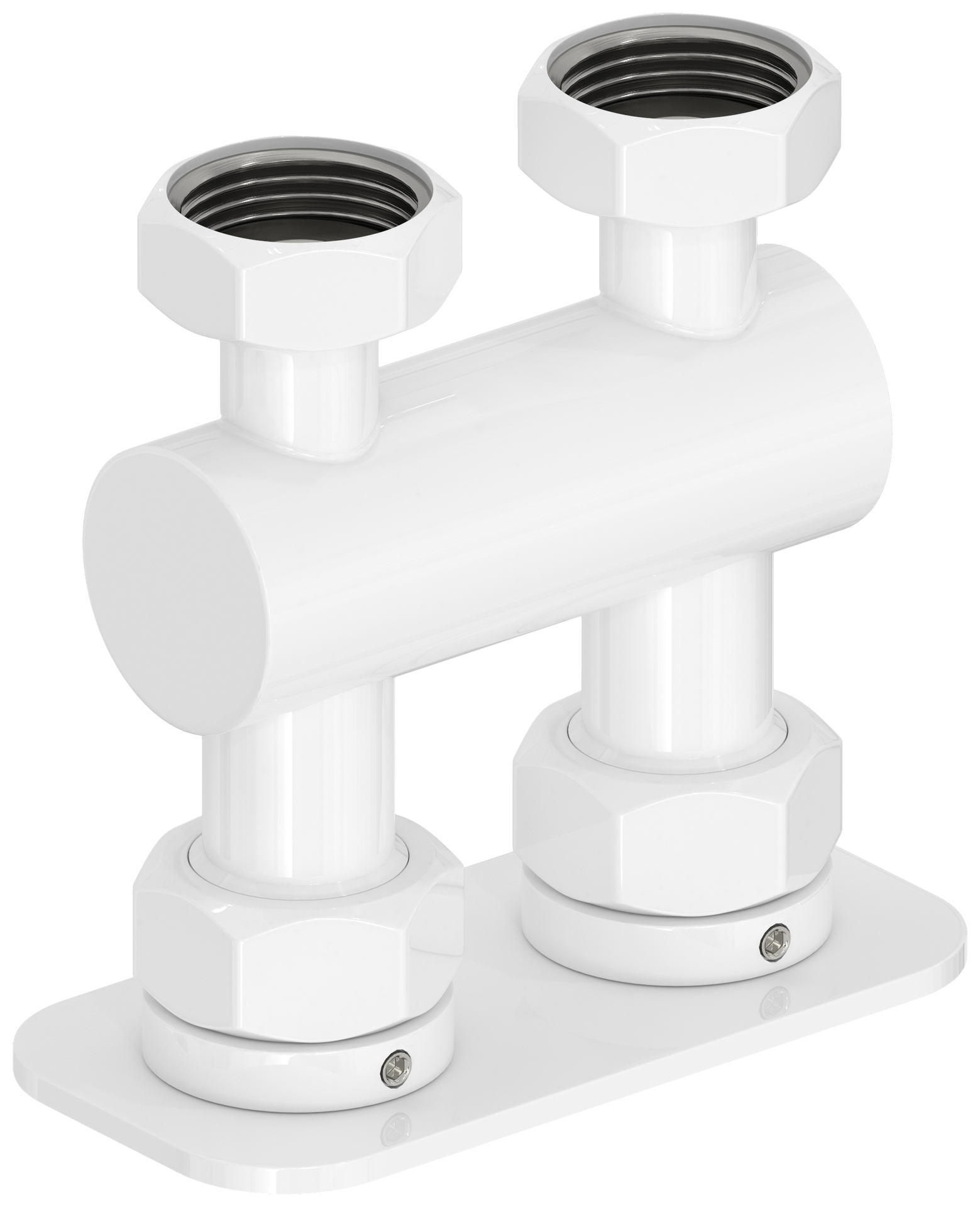 Комплектующие Сунержа DESIGN Модуль 2х3/4" прямой EU50 (Белый)