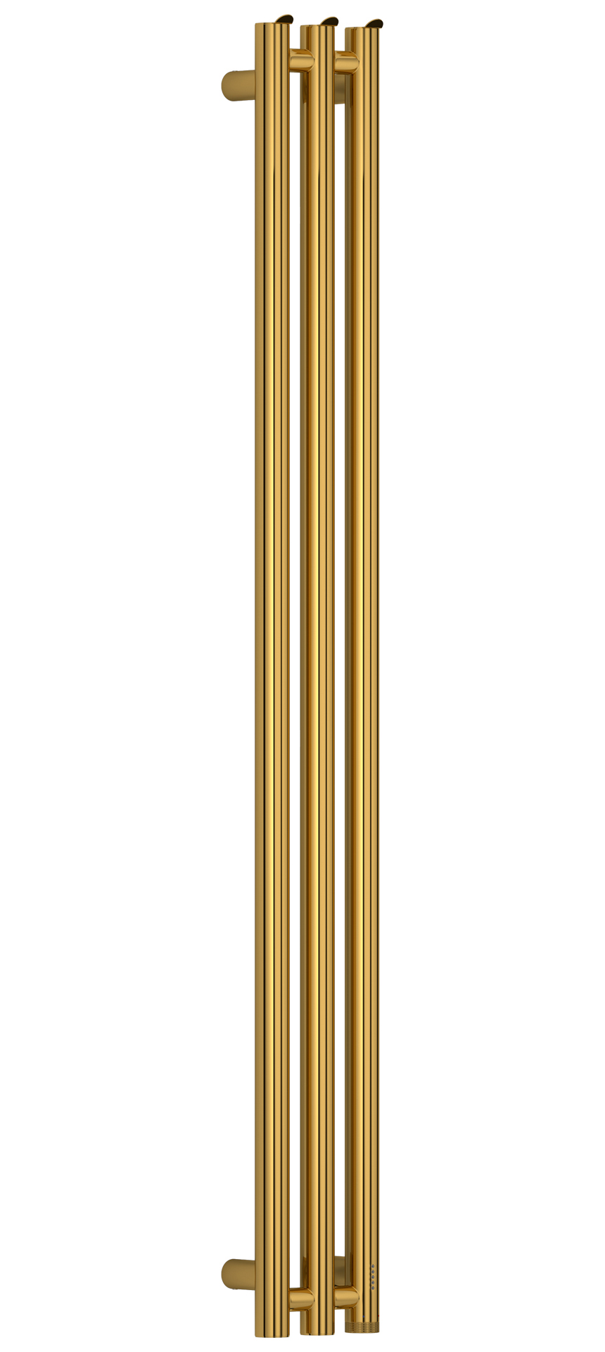 Электрические полотенцесушители Сунержа DESIGN ЭПС "ТЕРЦИЯ 4.0" 1200х106 правый (Золото)