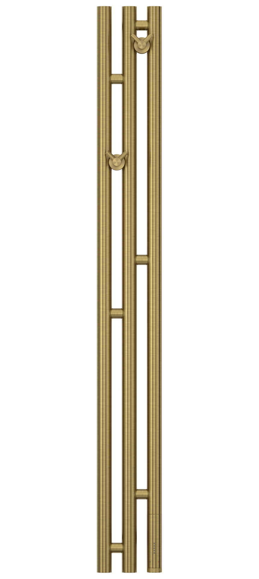 Электрические полотенцесушители Сунержа DESIGN РЭБ ТЕРЦИЯ 3.0 1200х106 правый (Состаренная латунь)