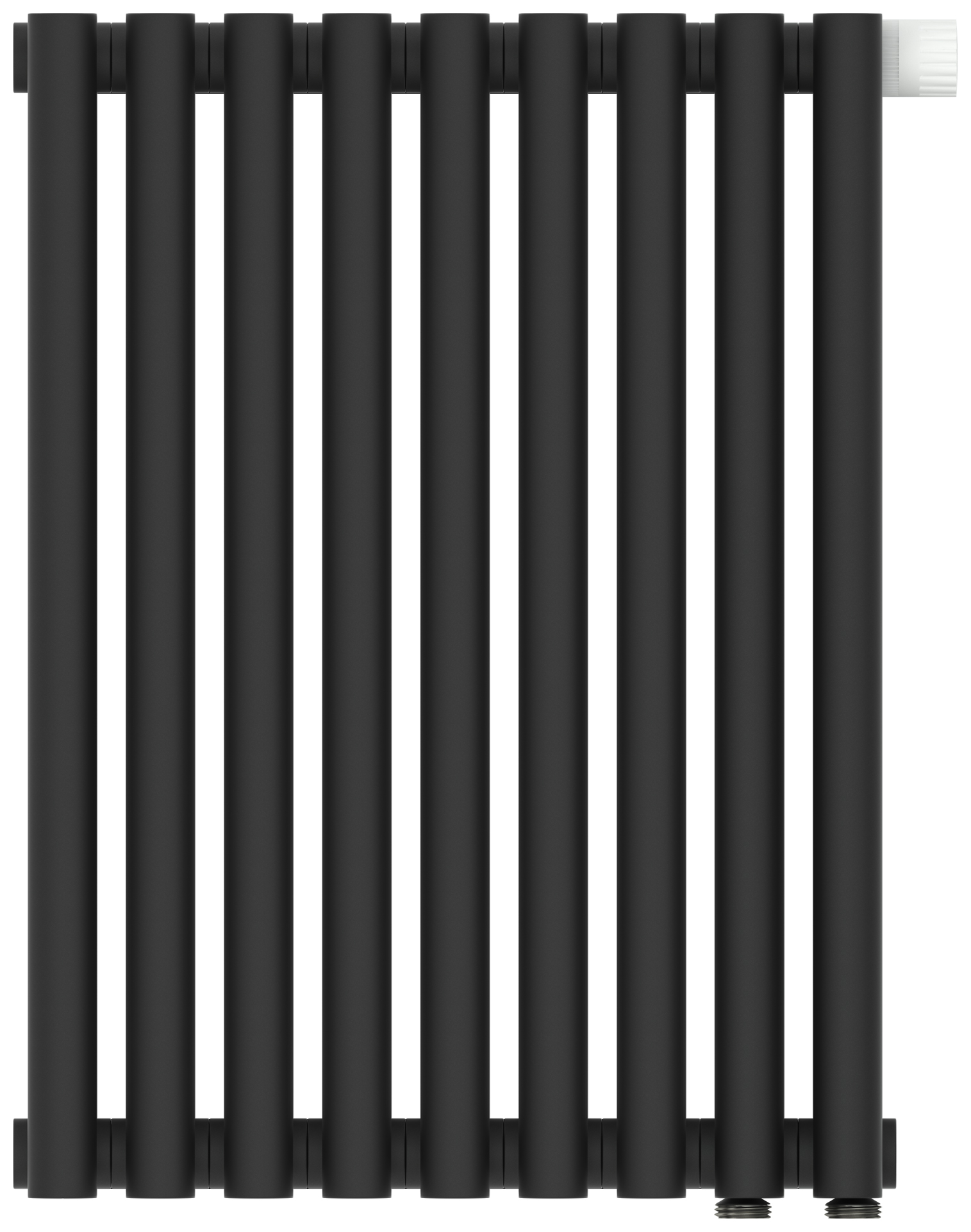 Радиаторы Сунержа DESIGN ДР ЭСТЕТ-11 н/ж EU50 500х405 / 9 сек (Тёмный титан муар)