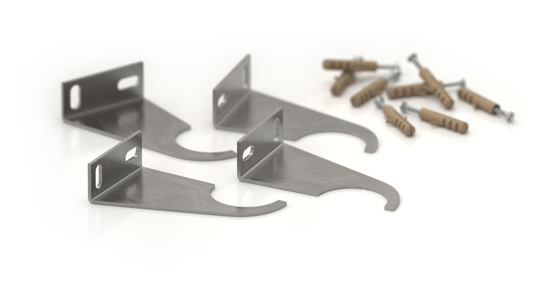 Радиаторы Сунержа DESIGN ДР ЭСТЕТ-00 н/ж 1800х225 / 5 сек (Сатин)
