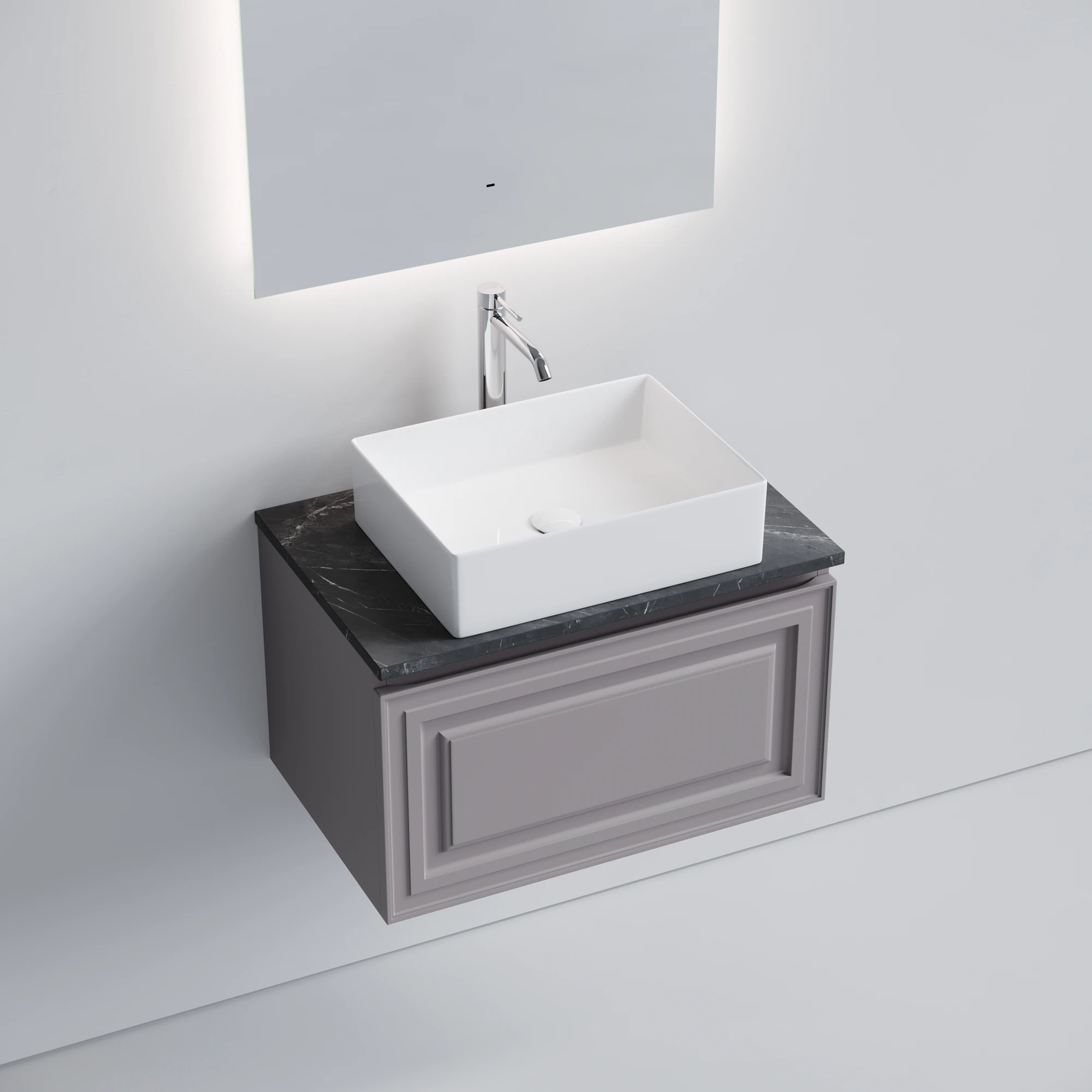 Тумба под столешницу Sancos Самая (Very) VR70SM 70x45x40 пыльная роза (doha soft)