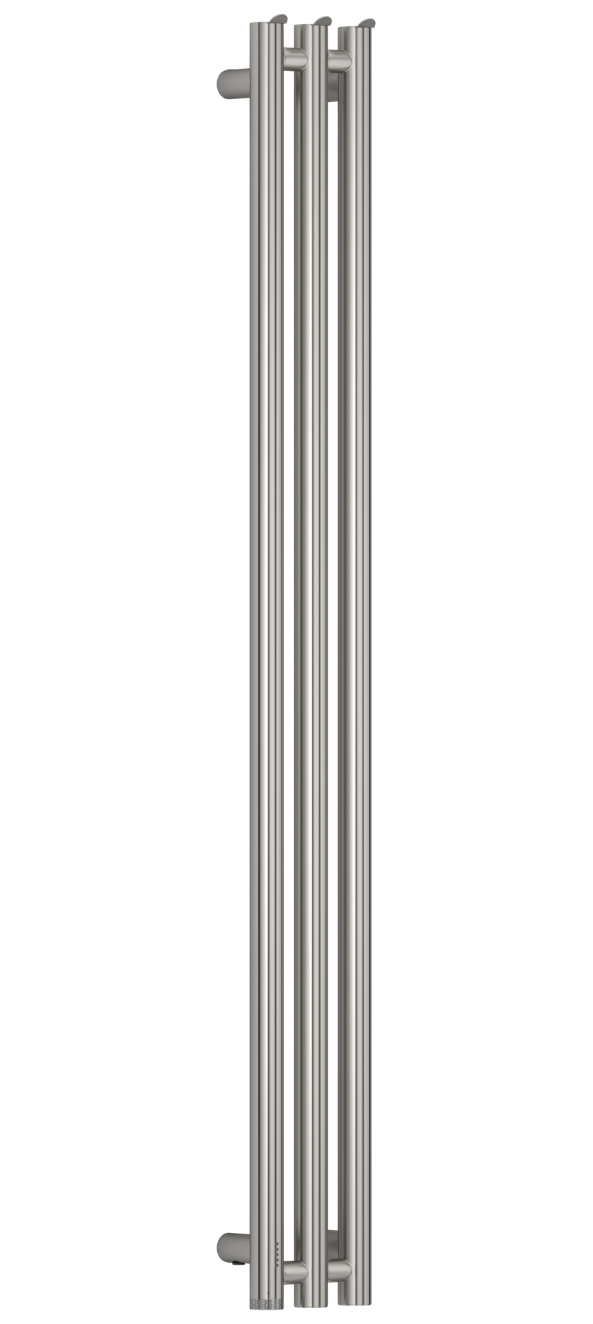 Электрические полотенцесушители Сунержа DESIGN ЭПС "ТЕРЦИЯ 4.0" 1200х106 левый (Брашированная сталь)