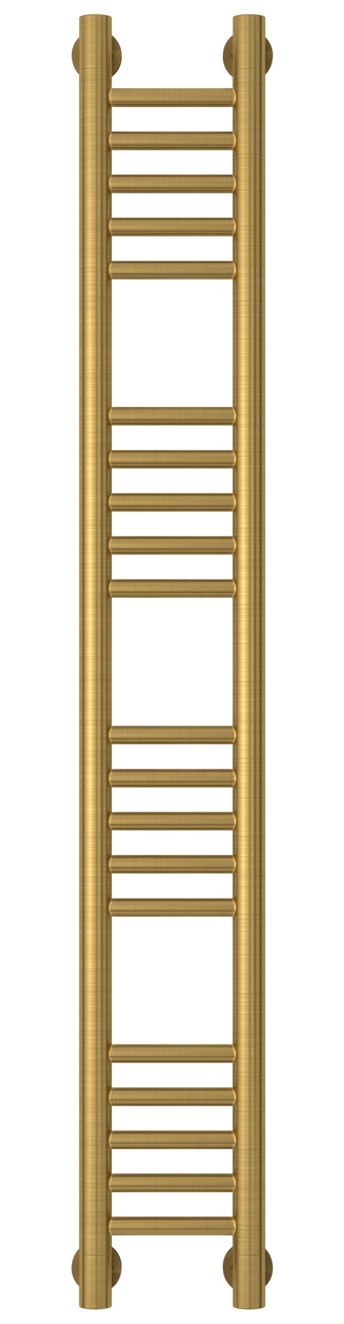 Водяные полотенцесушители Сунержа DESIGN ДР "Богема+" прямая 1200х150 (Состаренная латунь)