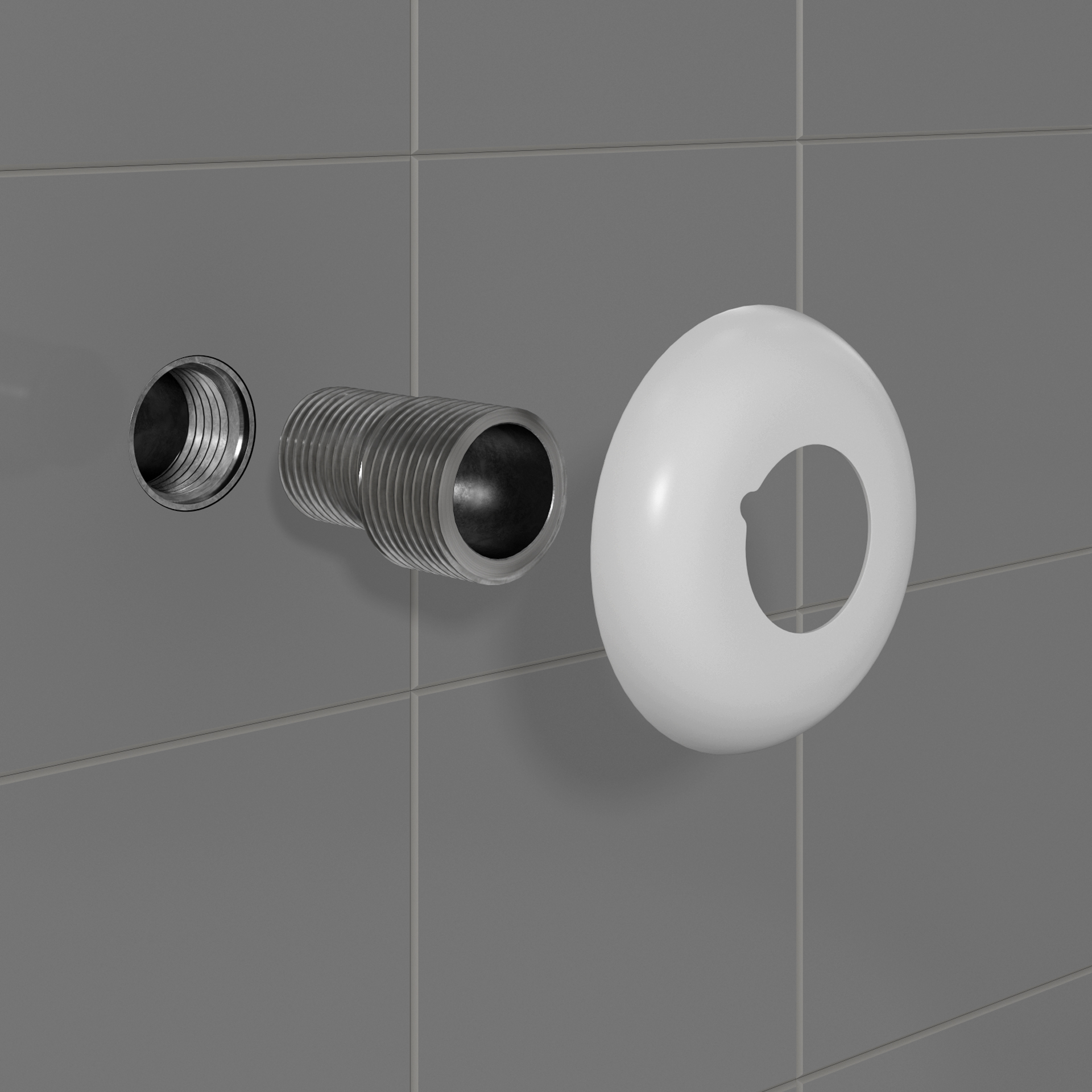 Комплектующие Стилье LIGHT Отражатель с эксцентриком для ПС СТИЛЬЕ (Матовый белый)