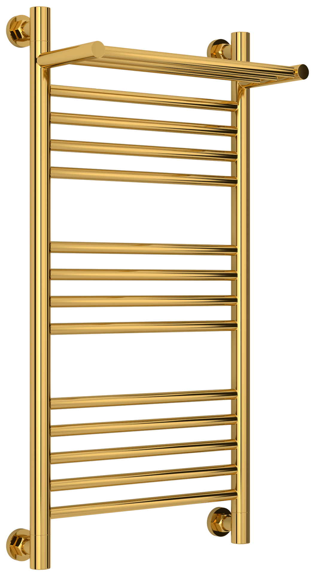 Водяные полотенцесушители Сунержа DESIGN ДР "БОГЕМА 1П +" 800х400 (Золото)
