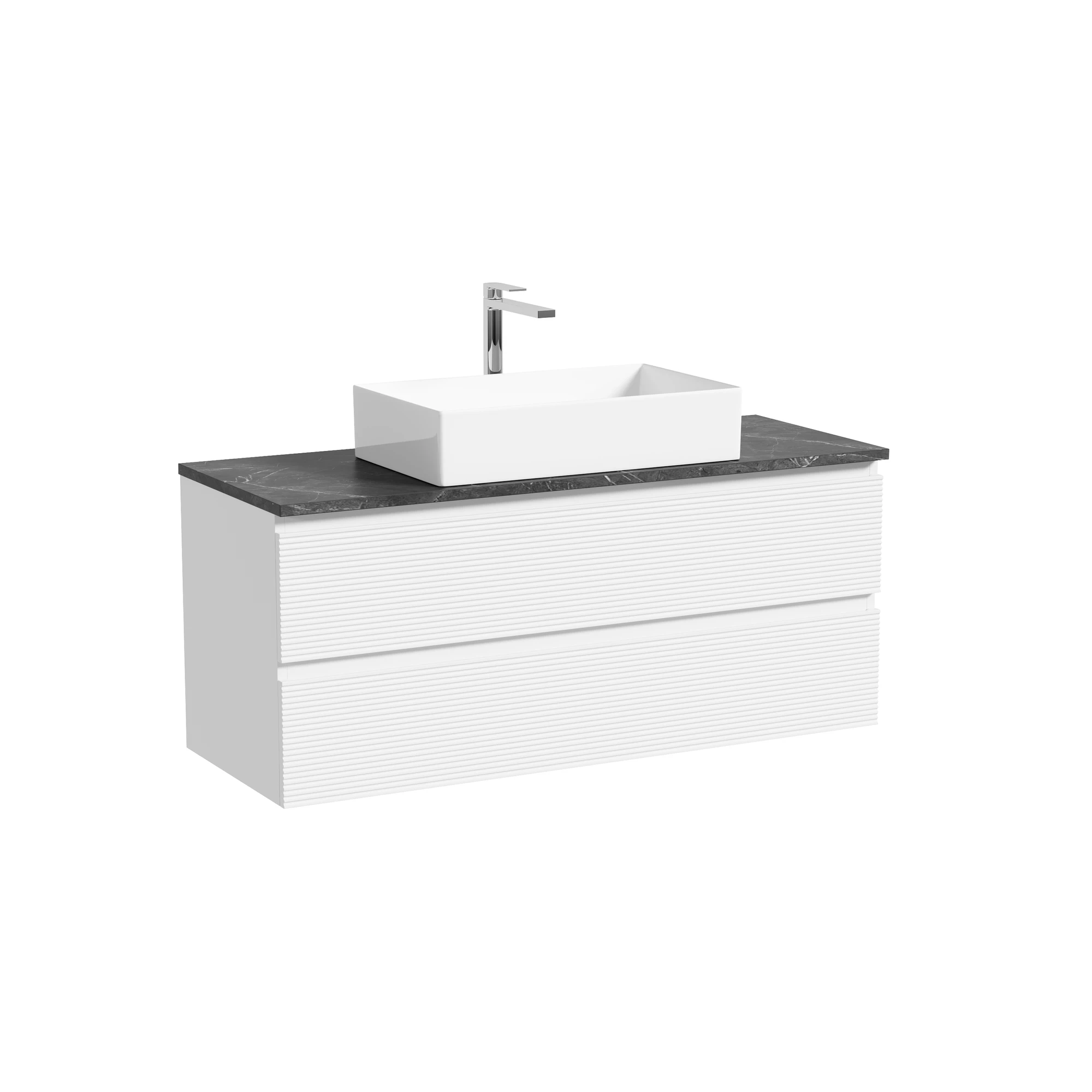 Тумба под столешницу Sancos Фолк (Folk) FL120W 120x45x50 белый матовый (bianco)