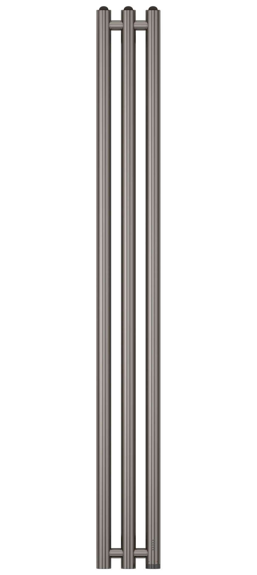 Электрические полотенцесушители Сунержа DESIGN ЭПС "ТЕРЦИЯ 4.0" 1200х106 правый (Стальной графит)