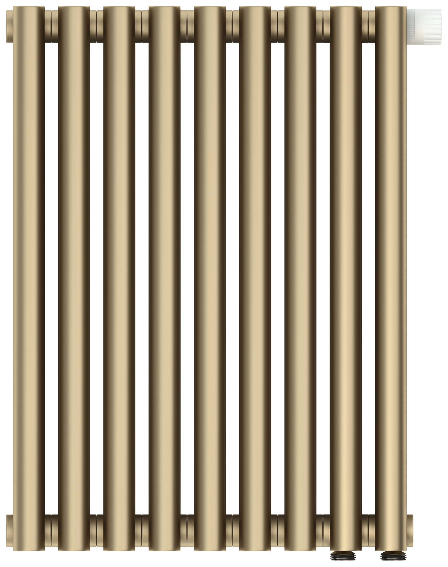 Радиаторы Сунержа DESIGN ДР ЭСТЕТ-11 н/ж EU50 500х405 / 9 сек (Золотой шёлк)