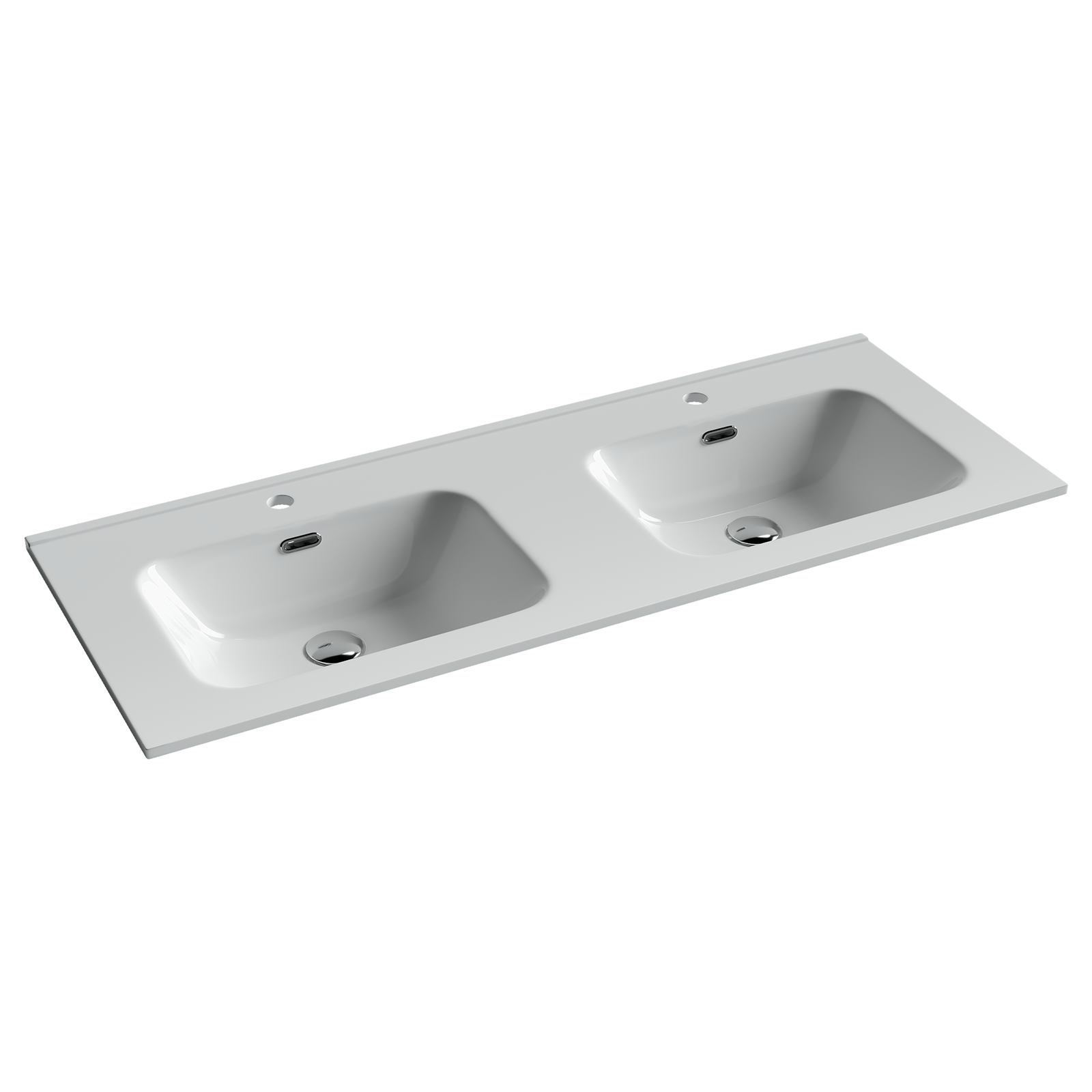 Раковина-столешница Ceramicanova Элемент (Element) CN7004 120x47x18 белый глянцевый
