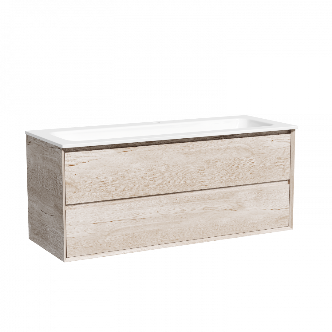 Тумба под раковину Sancos Натура 2.0 (Nature 2.0) MR2.0120EG 120x45x50 дуб галифакс натуральный