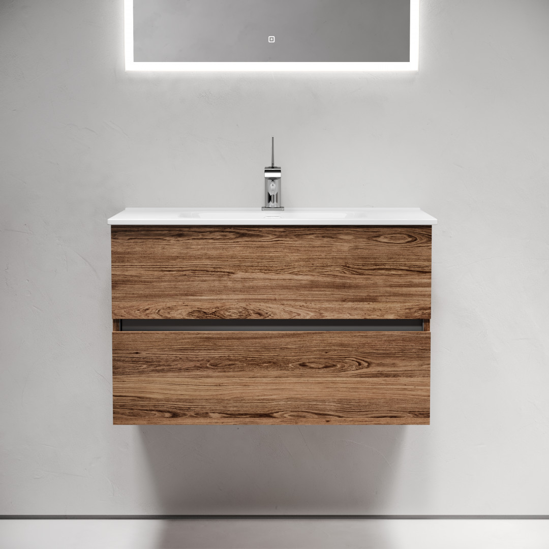 Тумба под раковину Sancos Урбан (Urban) UR80ECH 80x45x55 дуб чарльстон