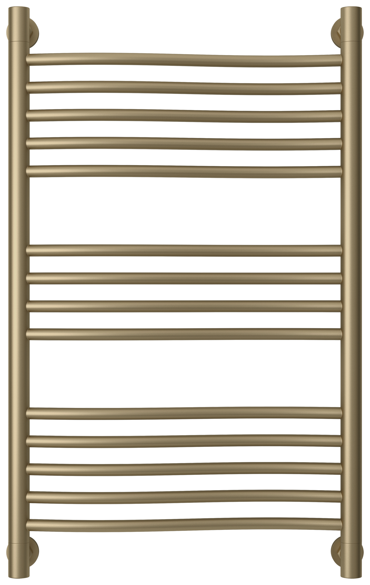 Водяные полотенцесушители Сунержа DESIGN ДР "ФЛЮИД+" 800х500 (Золотой шёлк)