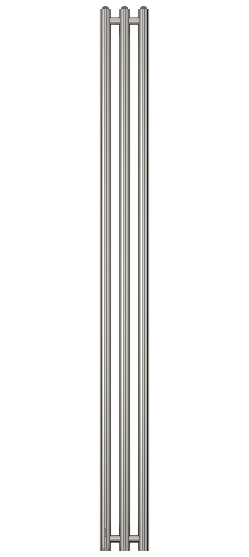 Электрические полотенцесушители Сунержа DESIGN ЭПС "ТЕРЦИЯ 4.0" 1500х106 левый (Брашированная сталь)