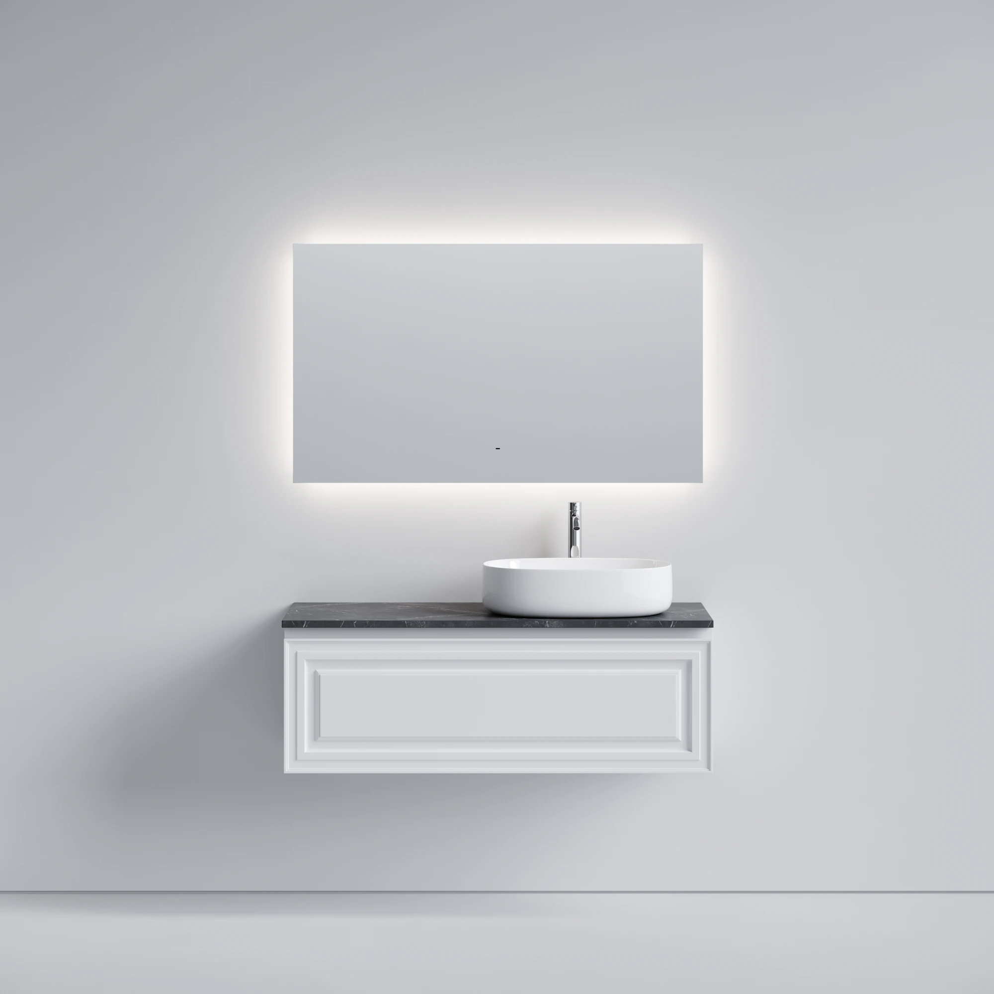 Тумба под столешницу Sancos Самая (Very) VR120RW 120x45x40 белый матовый (bianco)