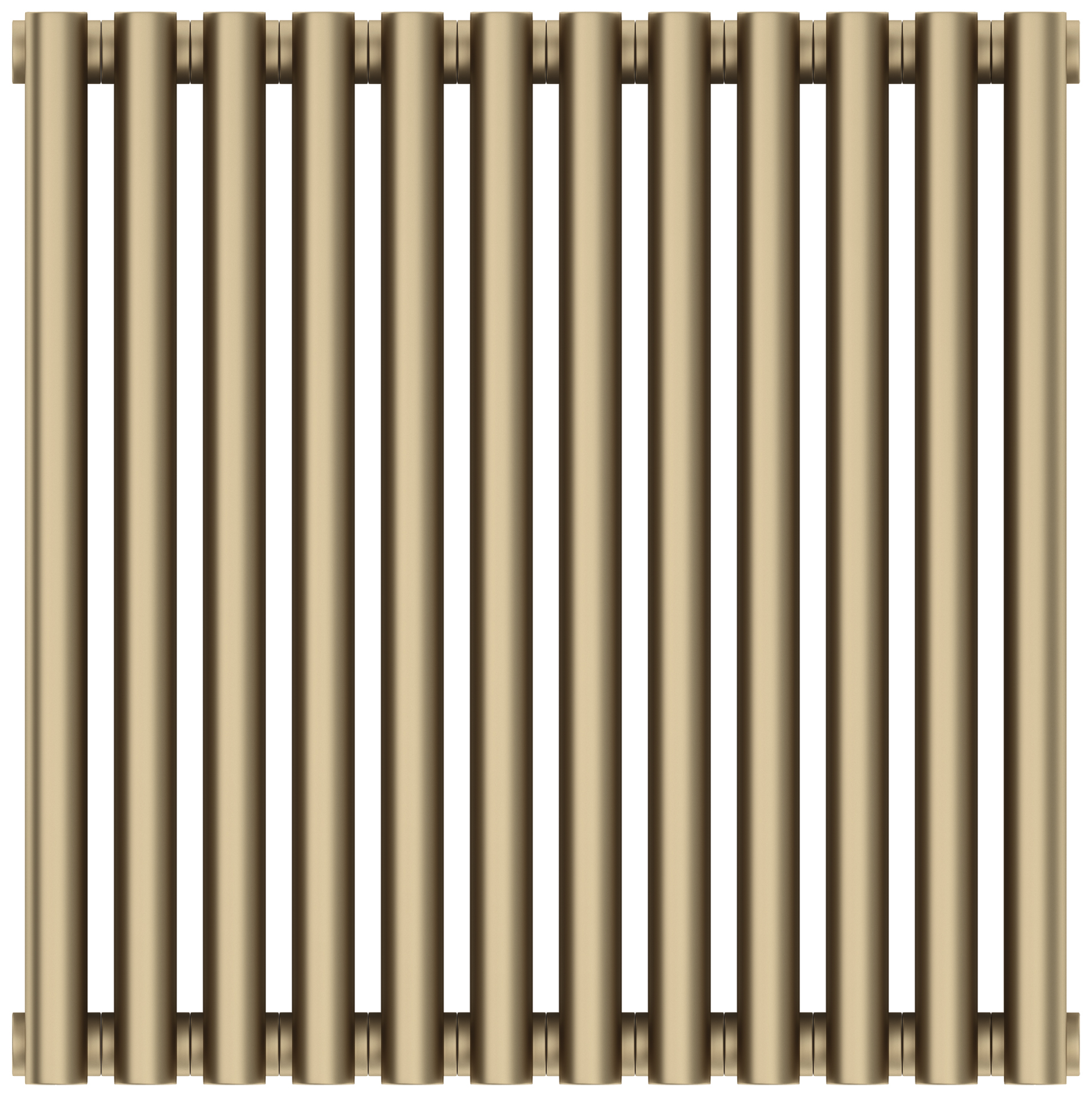 Радиаторы Сунержа DESIGN ДР ЭСТЕТ-00 н/ж 500х540 / 12 сек (Золотой шёлк)