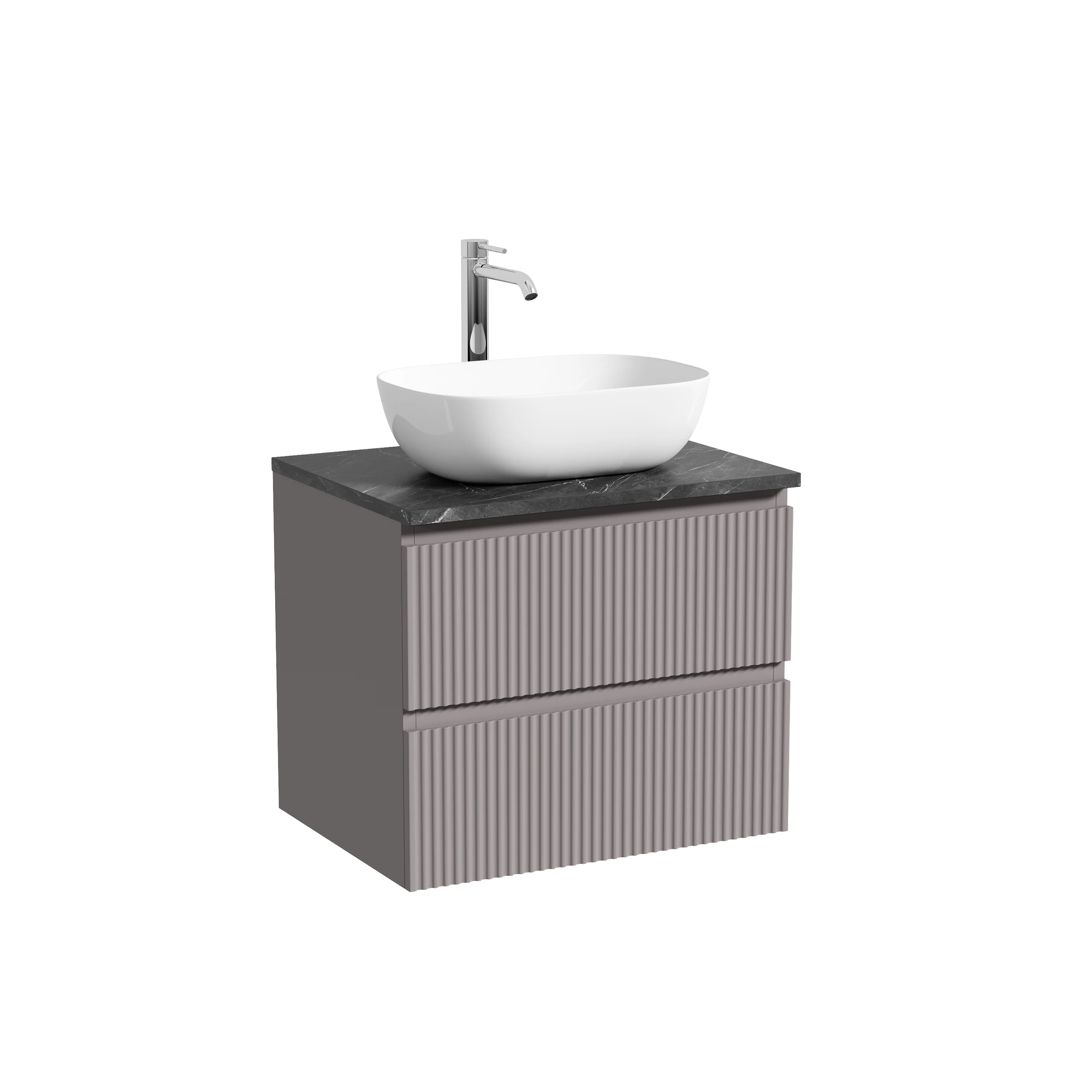 Тумба под столешницу Sancos Сноб Р (Snob R) SNR60SM 60x45x50 белый матовый (bianco)