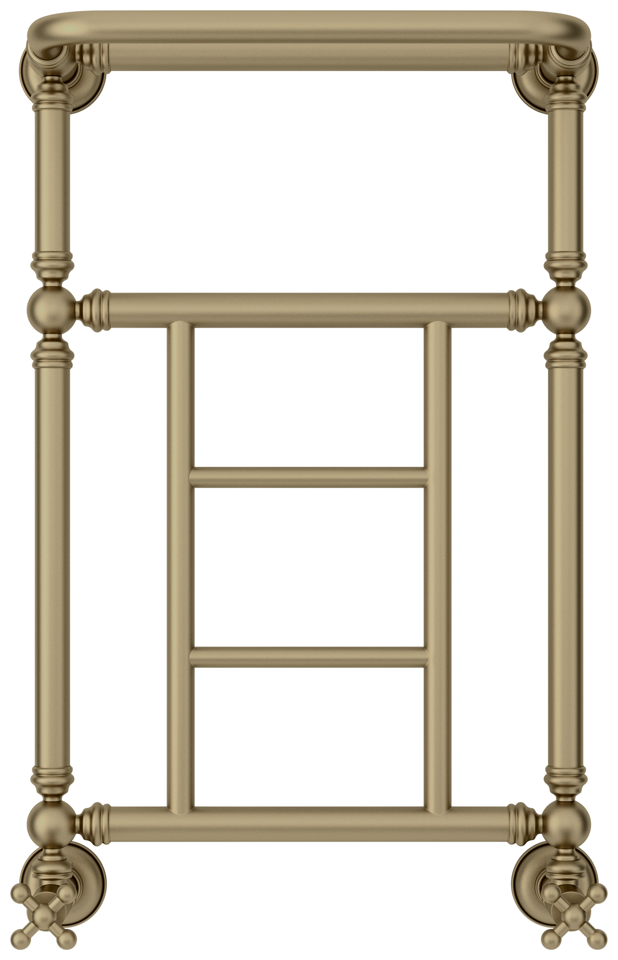 Водяные полотенцесушители Сунержа DESIGN ДР "Ренессанс 1452" 660х400 (Золотой шёлк) - фото 2