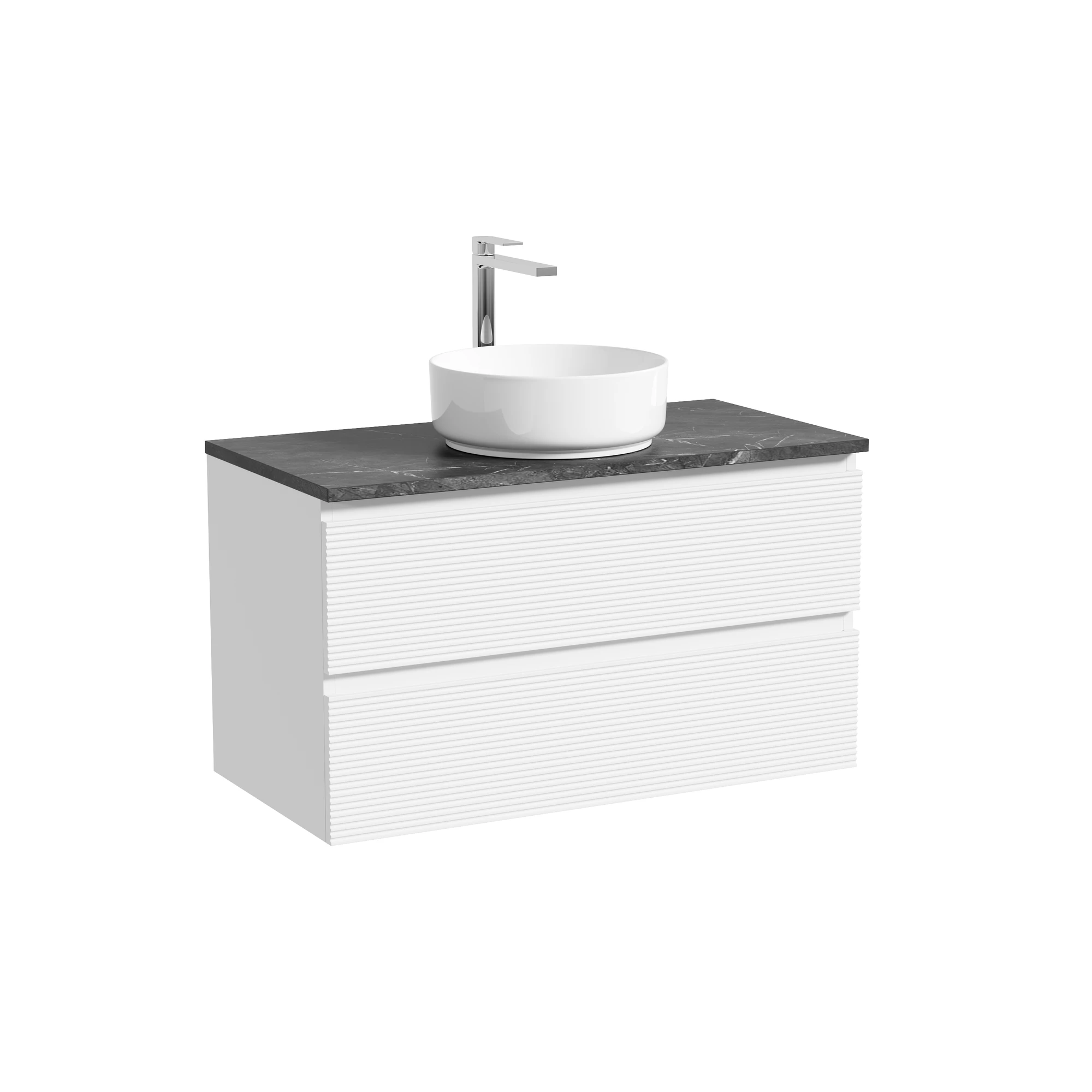 Тумба под столешницу Sancos Фолк (Folk) FL90W 90x45x50 белый матовый (bianco)