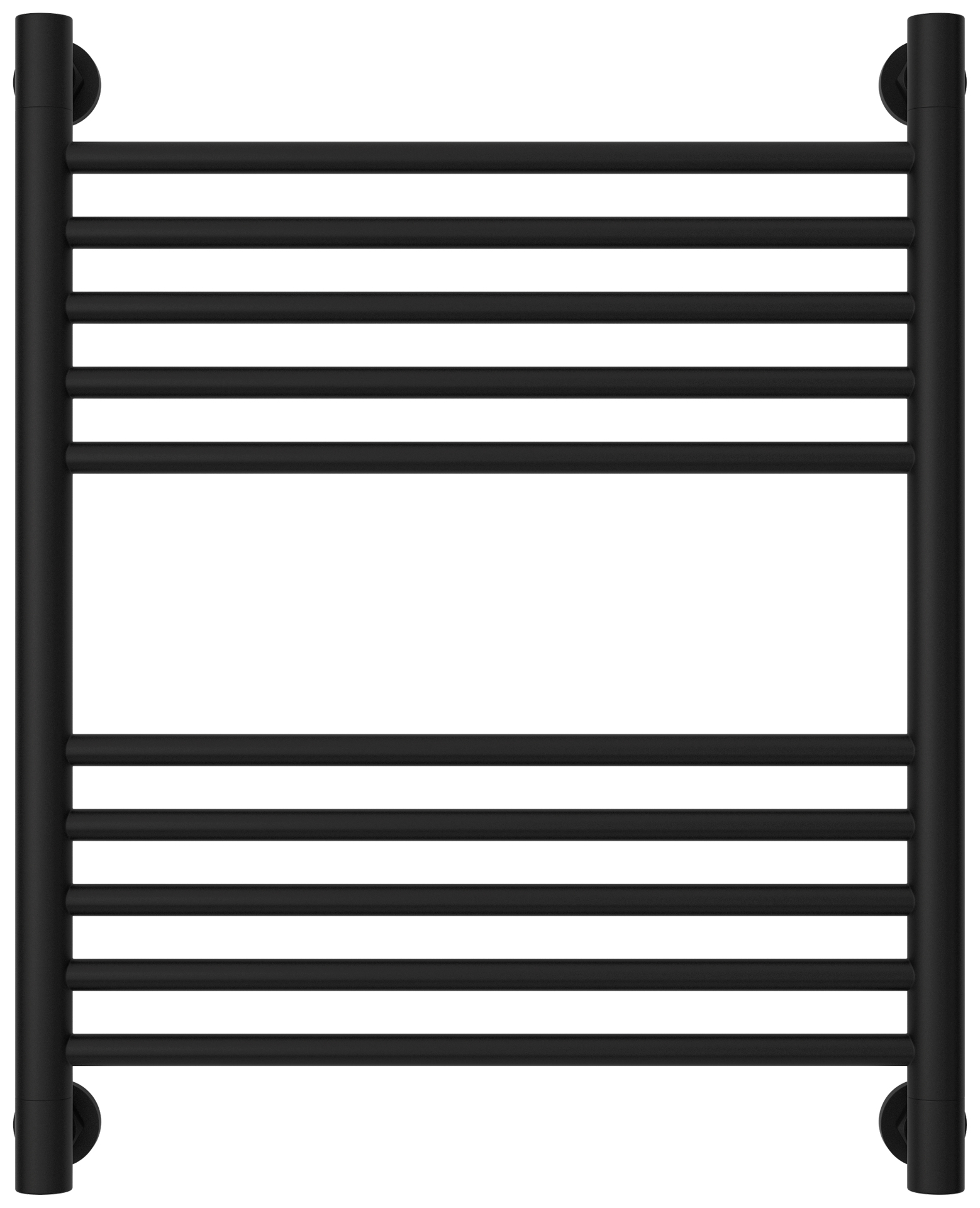 Водяные полотенцесушители Сунержа DESIGN ДР "Богема+" прямая 600х500 (Матовый чёрный) - фото 2