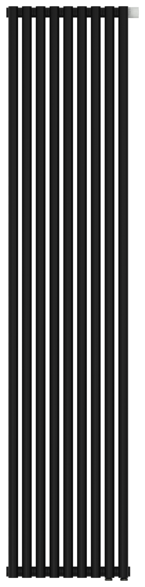 Радиаторы Сунержа DESIGN ДР ЭСТЕТ-11 н/ж EU50 1800х405 / 9 сек (Матовый чёрный)