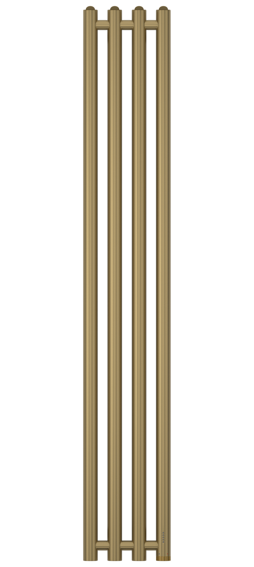 Электрические полотенцесушители Сунержа DESIGN ЭПС "КАНТАТА 4.0" 1200х159 правый (Золотой шёлк)