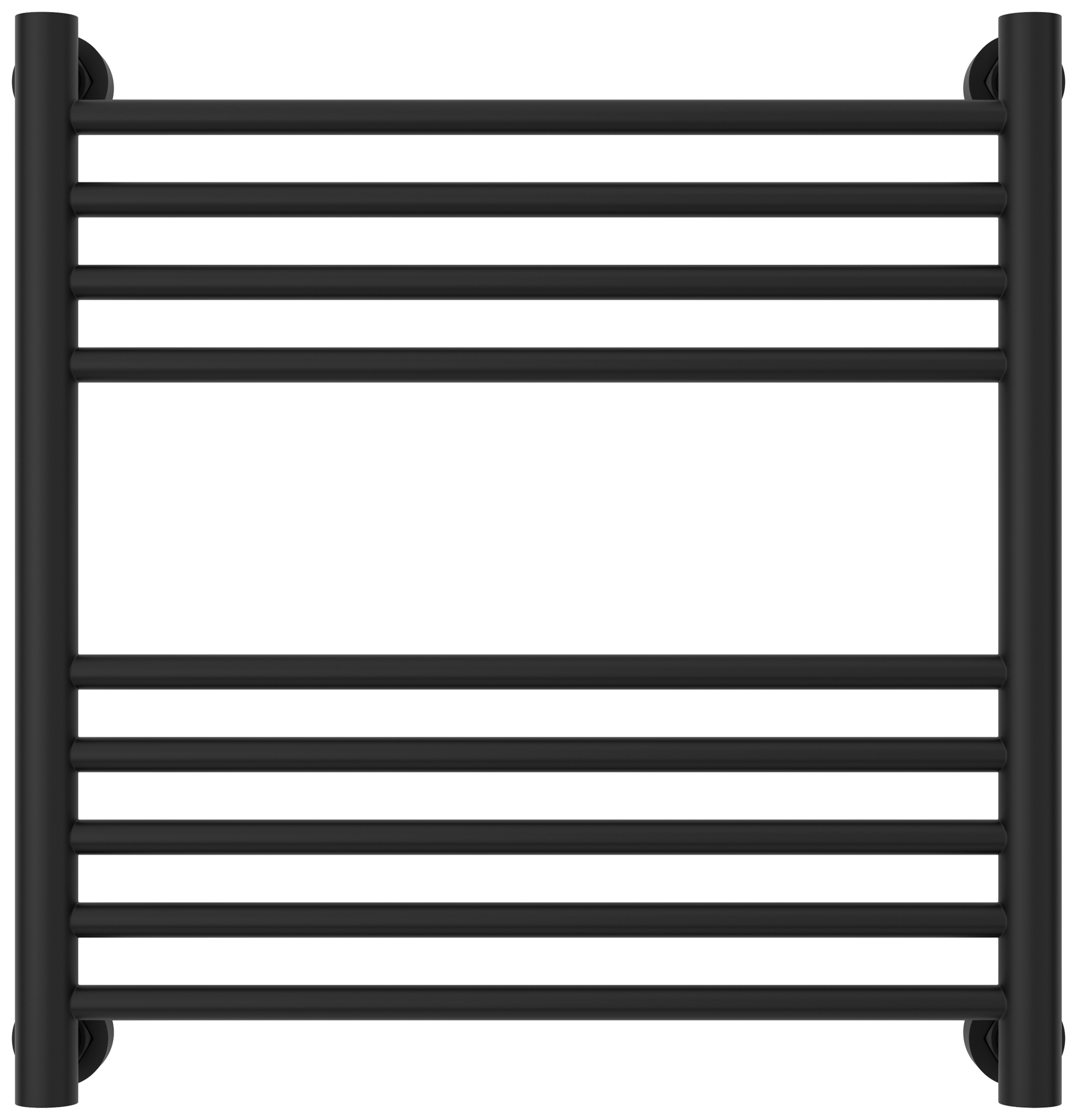Водяные полотенцесушители Сунержа DESIGN ДР Богема PRO 500х500 (Матовый чёрный)