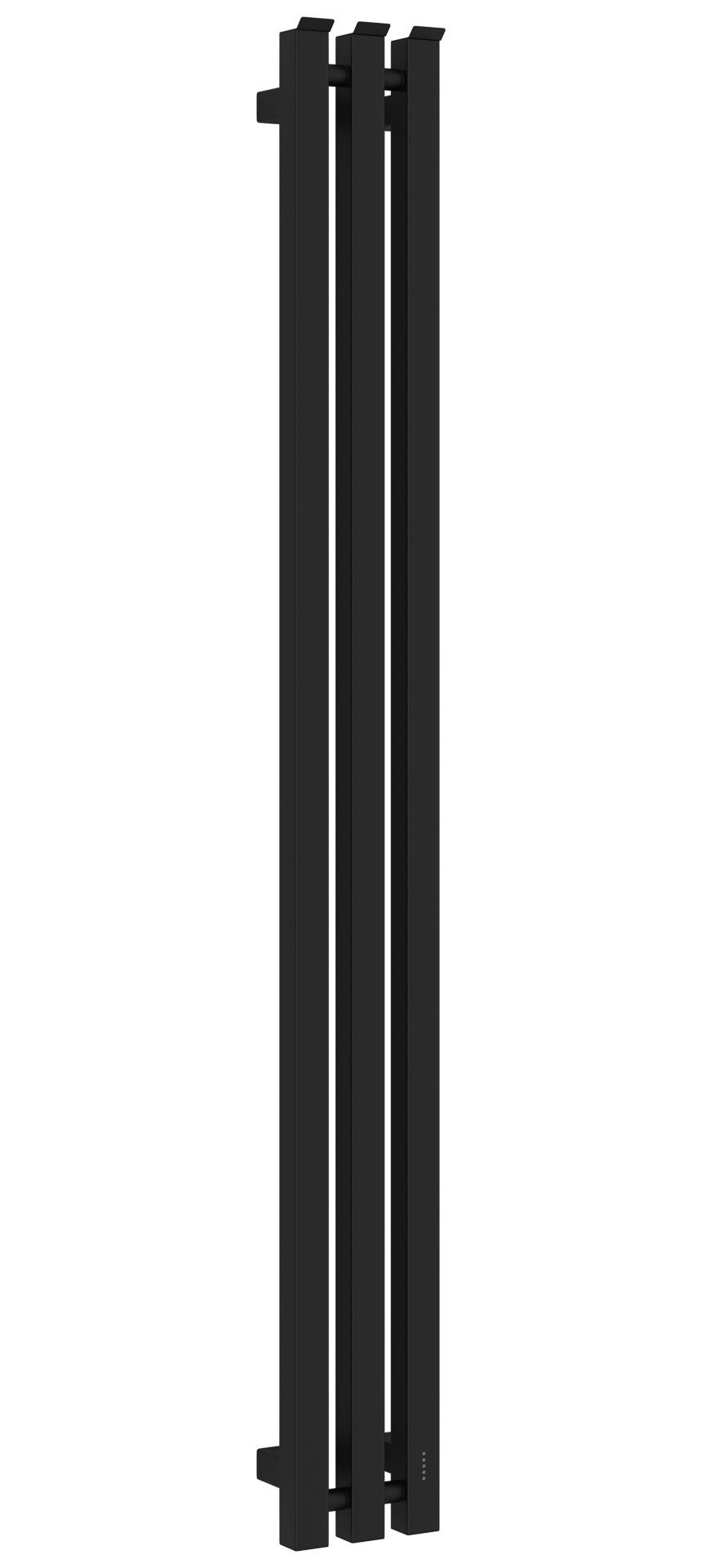 Электрические полотенцесушители Сунержа DESIGN ЭПС "ВЕРДИКТ 4.0" 1200х100 правый (Матовый чёрный)