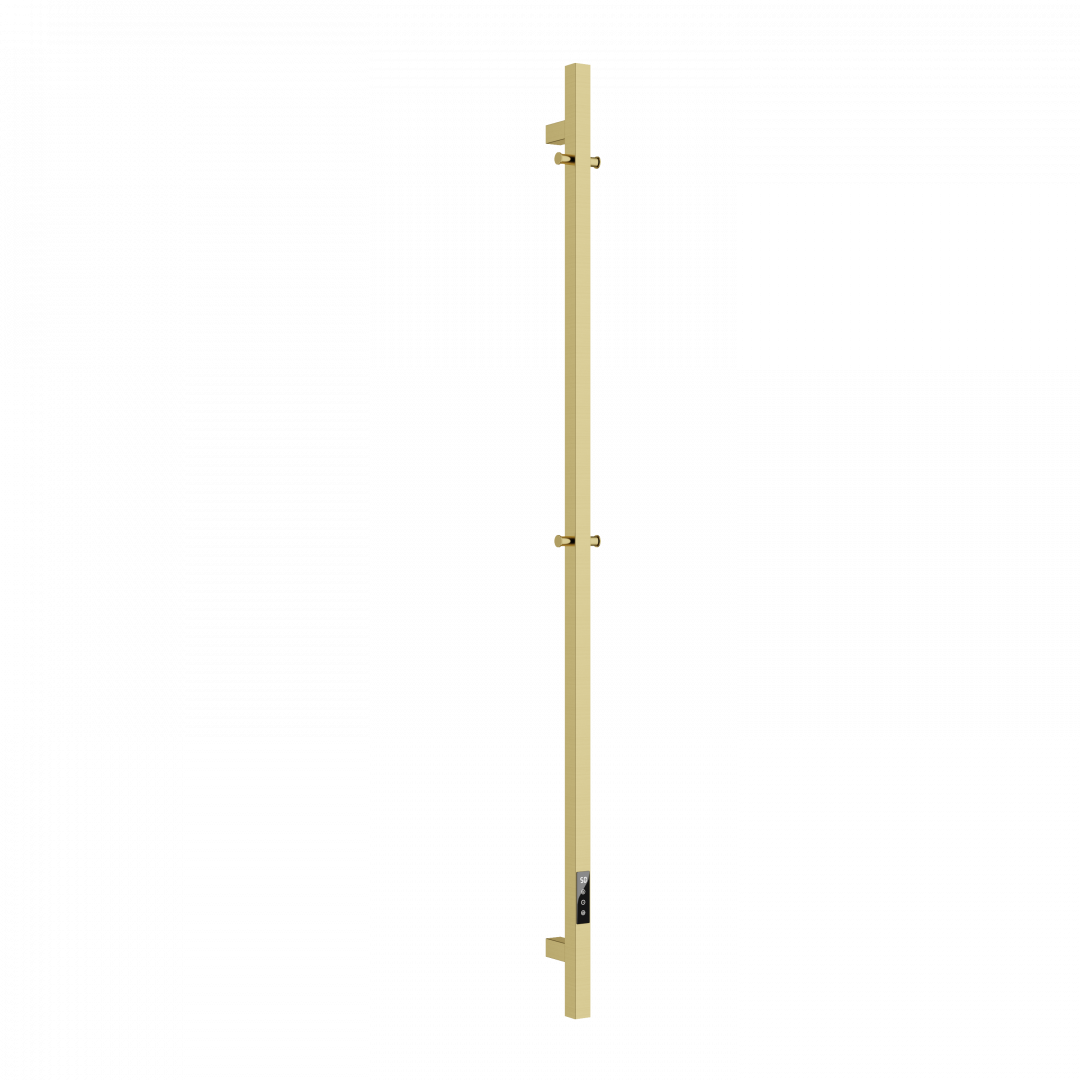 Полотенцесушитель электрический Sancos Линн (Linn) SC13002BG 150x3 I-образный, брашированное золото