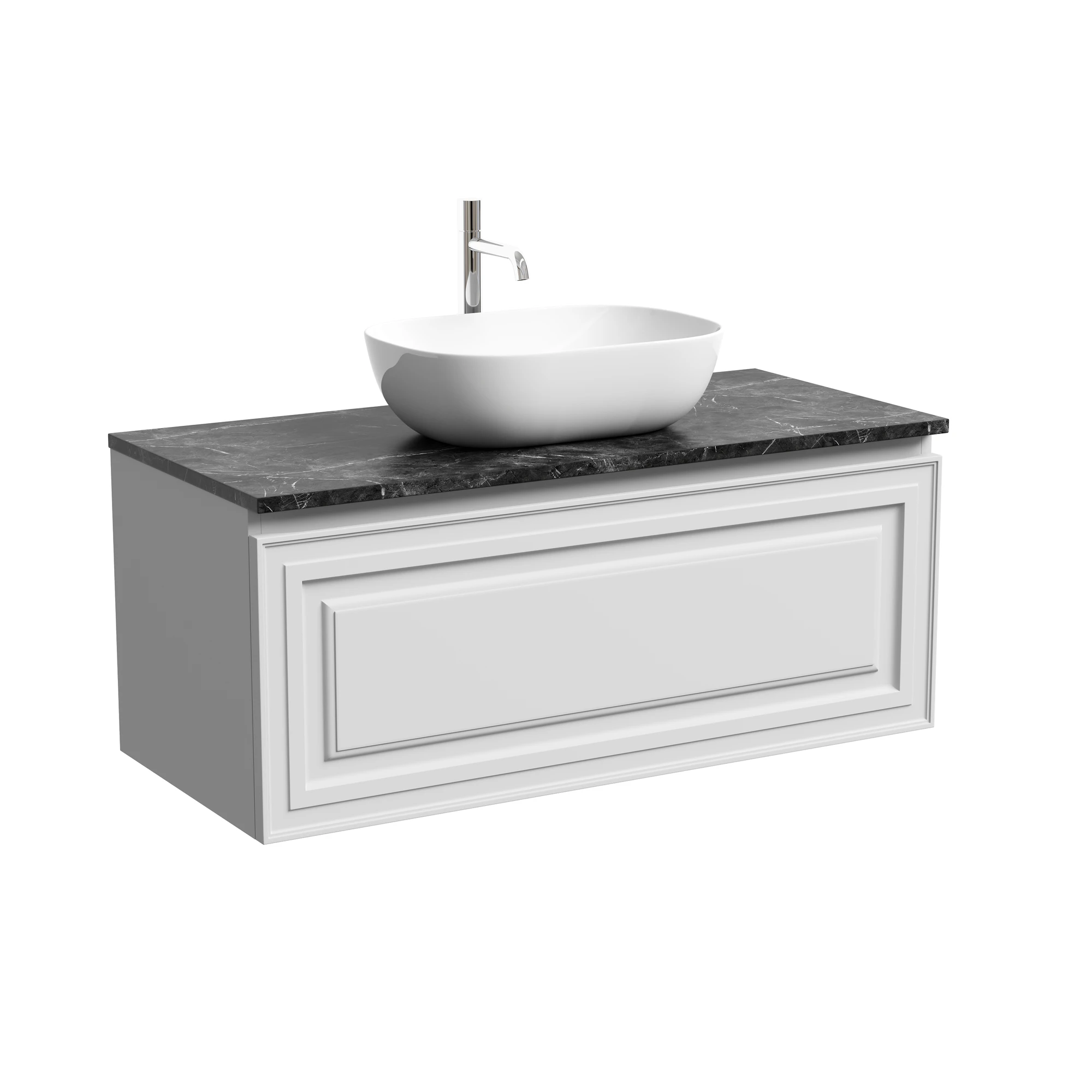 Тумба под столешницу Sancos Самая (Very) VR100W 100x45x40 белый матовый (bianco)