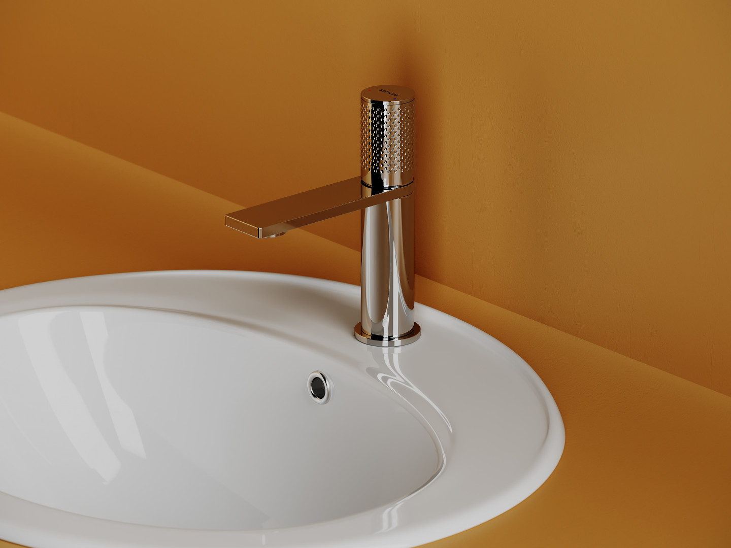 Раковина встраиваемая сверху CERAMICANOVA Sun с отверстием слива - перелива овальной формы 565x495x200 мм  цвет белый  арт. CN6079 - фото 5