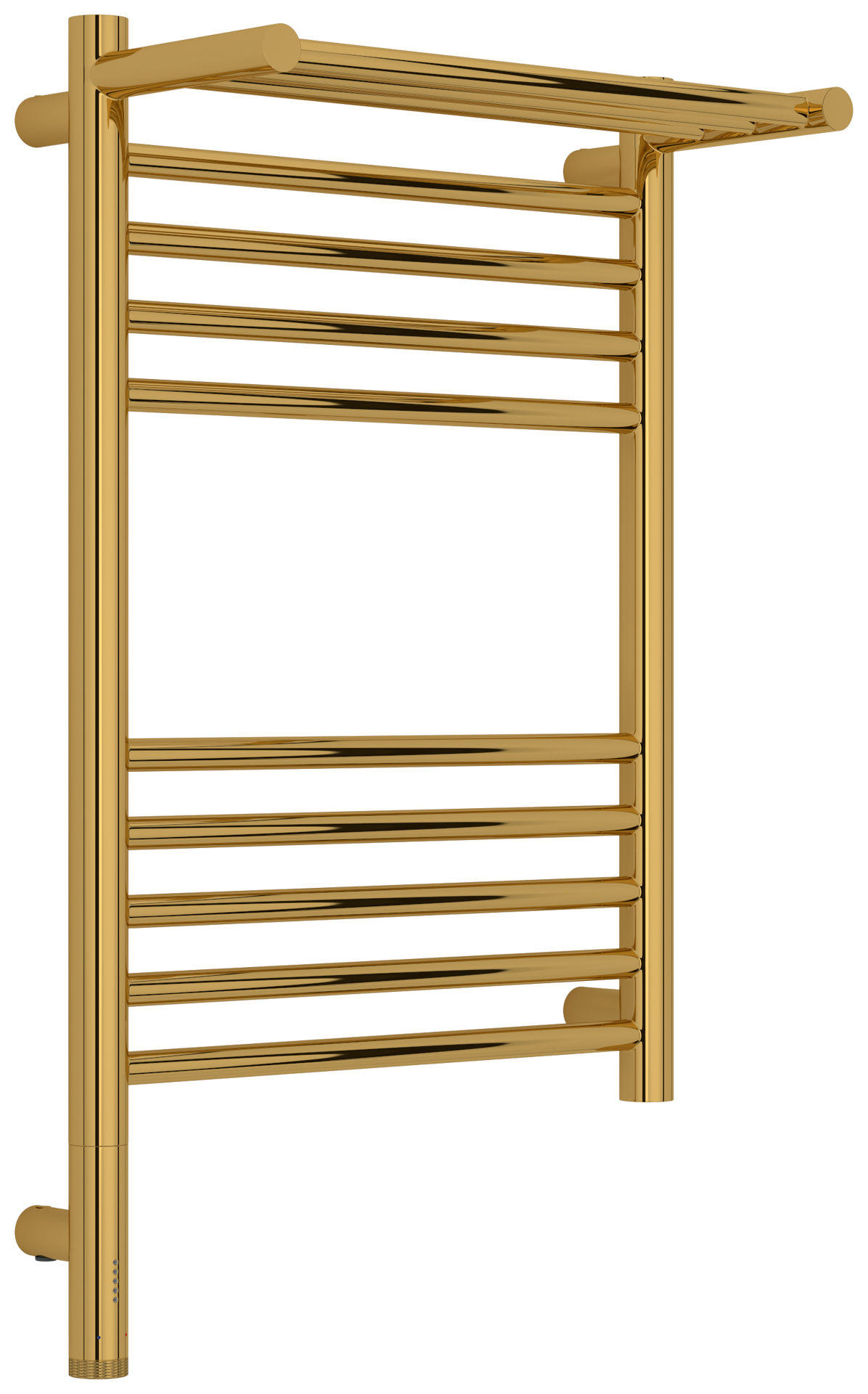 Электрические полотенцесушители Сунержа DESIGN РЭБ "БОГЕМА 3.1" 1П 600х400 МЭМ левый (Золото)