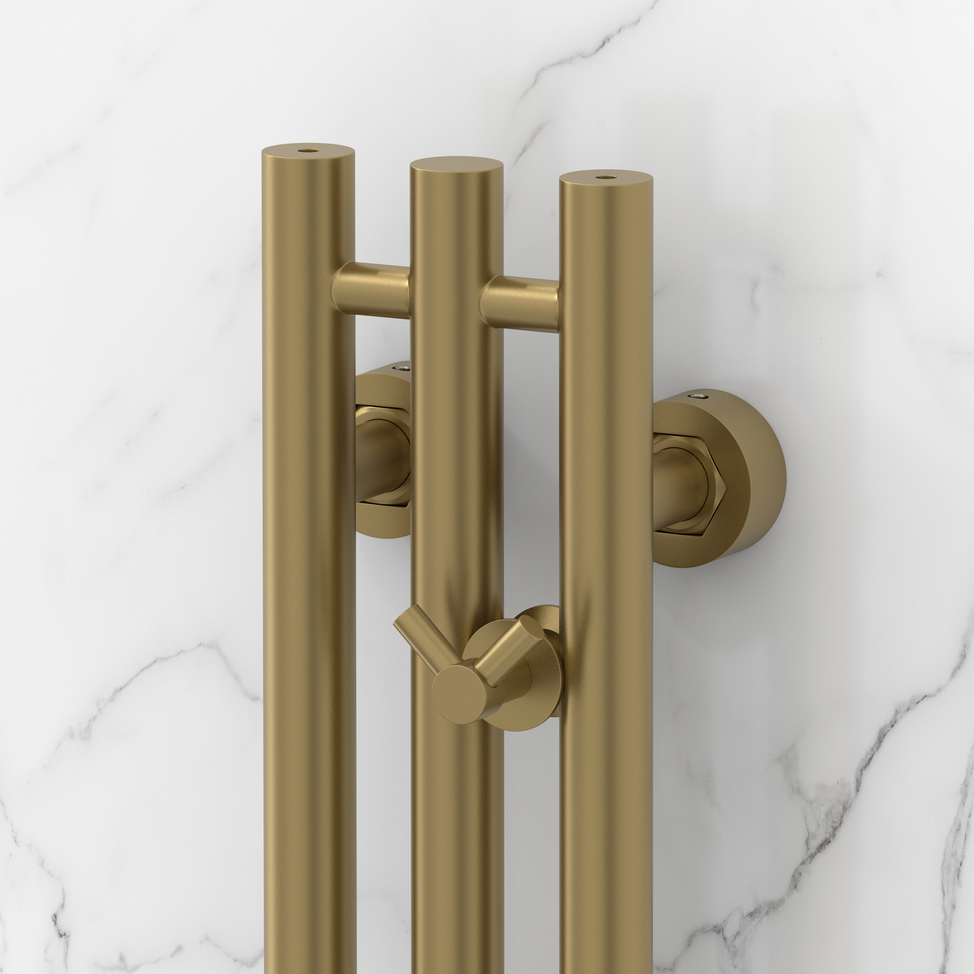 Водяные полотенцесушители Сунержа DESIGN ДР ТЕРЦИЯ PRO 1200х100 (Золотой шёлк)
